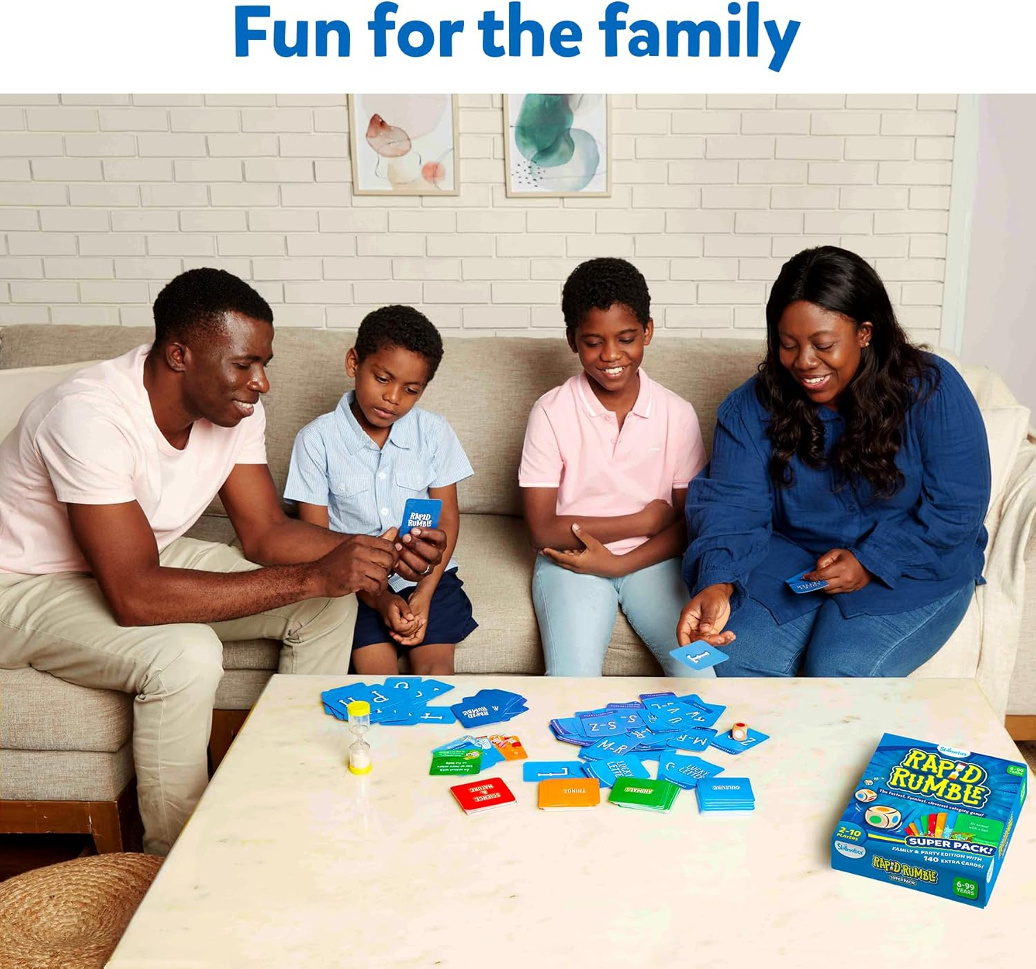 Skillmatics Board Game - Rapid Rumble Super Pack, Family & Party Edition with 140 Extra Cards, Educational Toys, Gifts for Kids, Teens & Adults image number 4