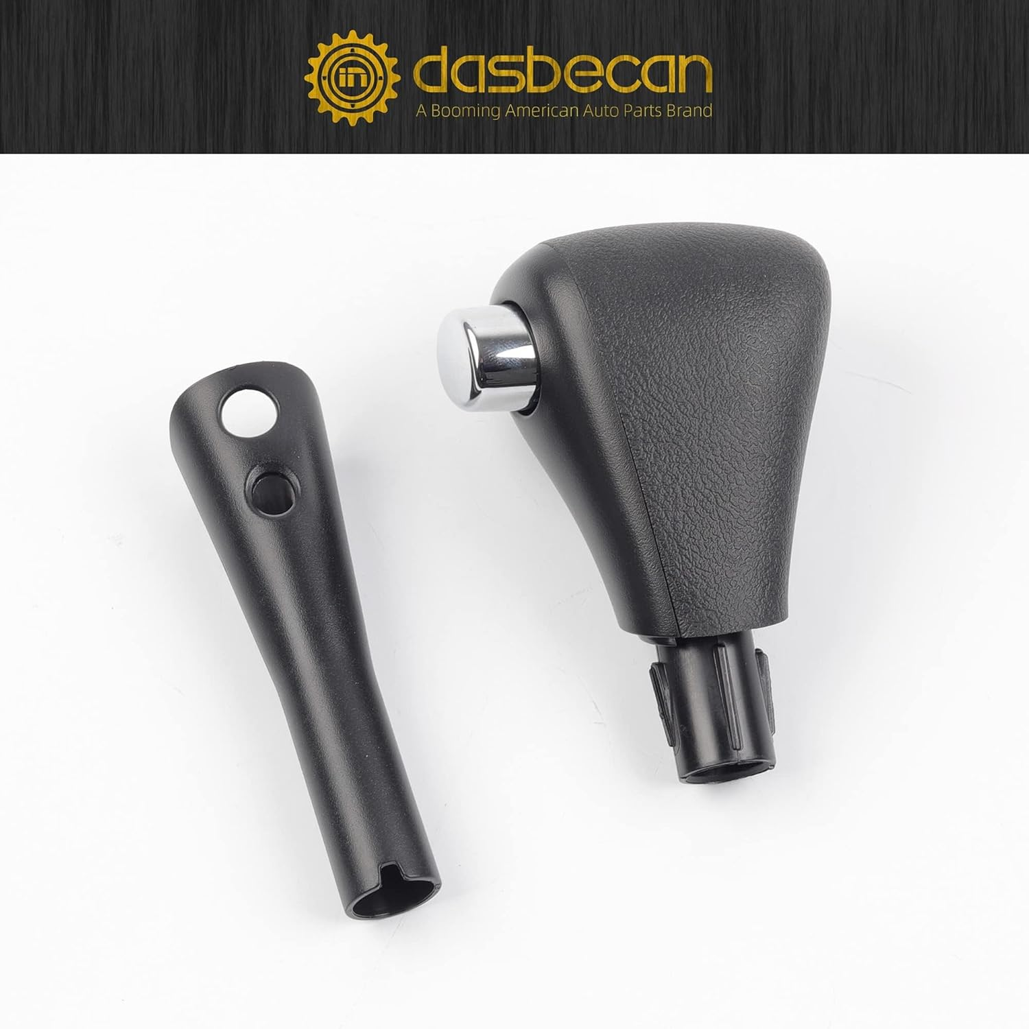 Dasbecan Shifter Knob Handle Compatible with Honda Accord 2003‑2006 Automatic Gear Shift Handle Lever Replaces 54130-SDA-A84ZB 54130-SDA-A51