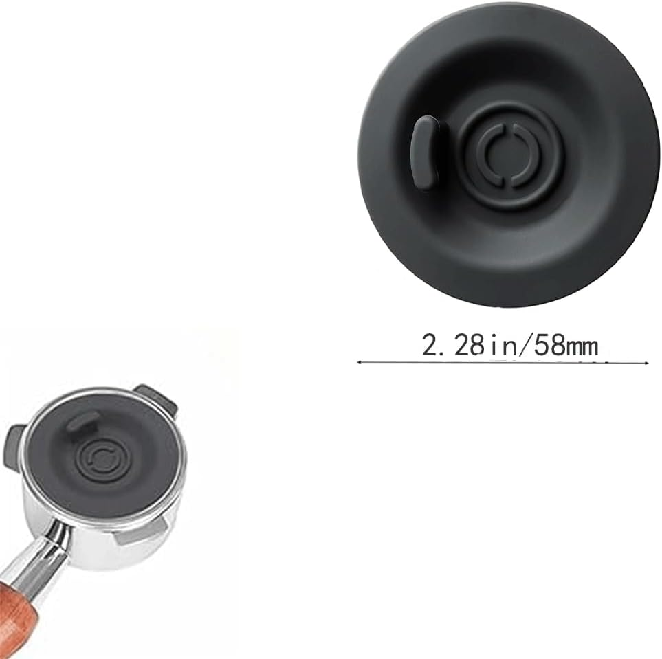 2 Pcs 58Mm Silicone Coffee Cleaning Disc,Compatible with Breville BES920XL BES900XL BES980XL BES990XL Models image number 2
