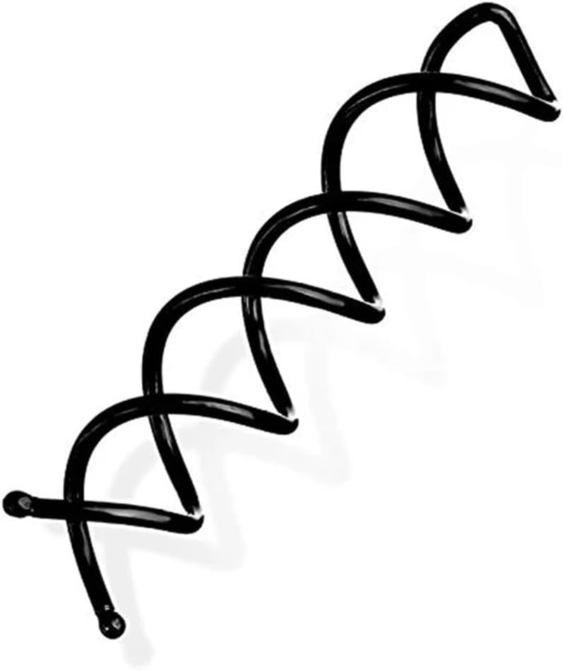 10X Spiral Spin Screw Hair Styling Pins Clip Twist Barrette Tie Accessory Black
