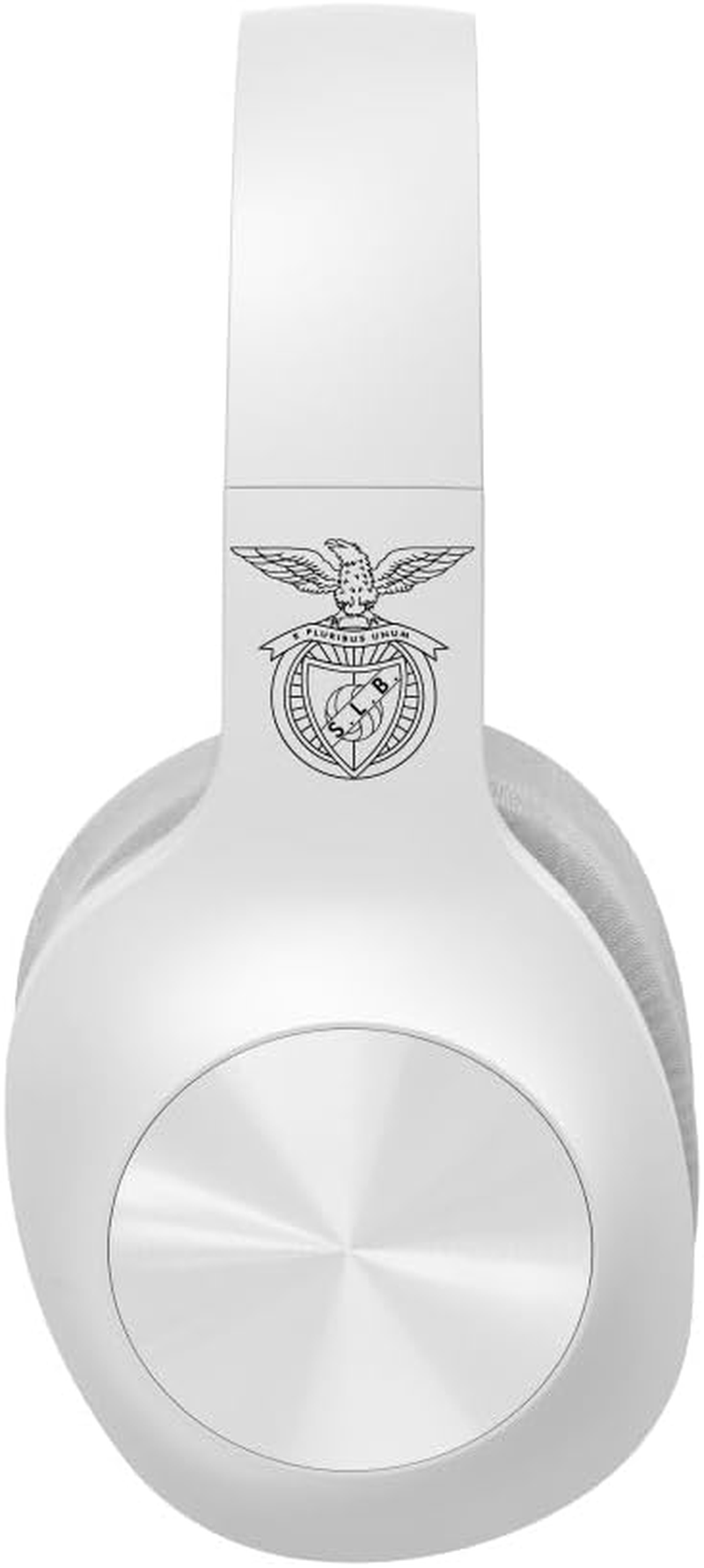 Benfica Hama Calypso Wireless Bluetooth Headphones (On-Ear Headphones with 60 Hours of Music, Headphones with Padded Headband, Foldable, Volume Control) - White image number 1