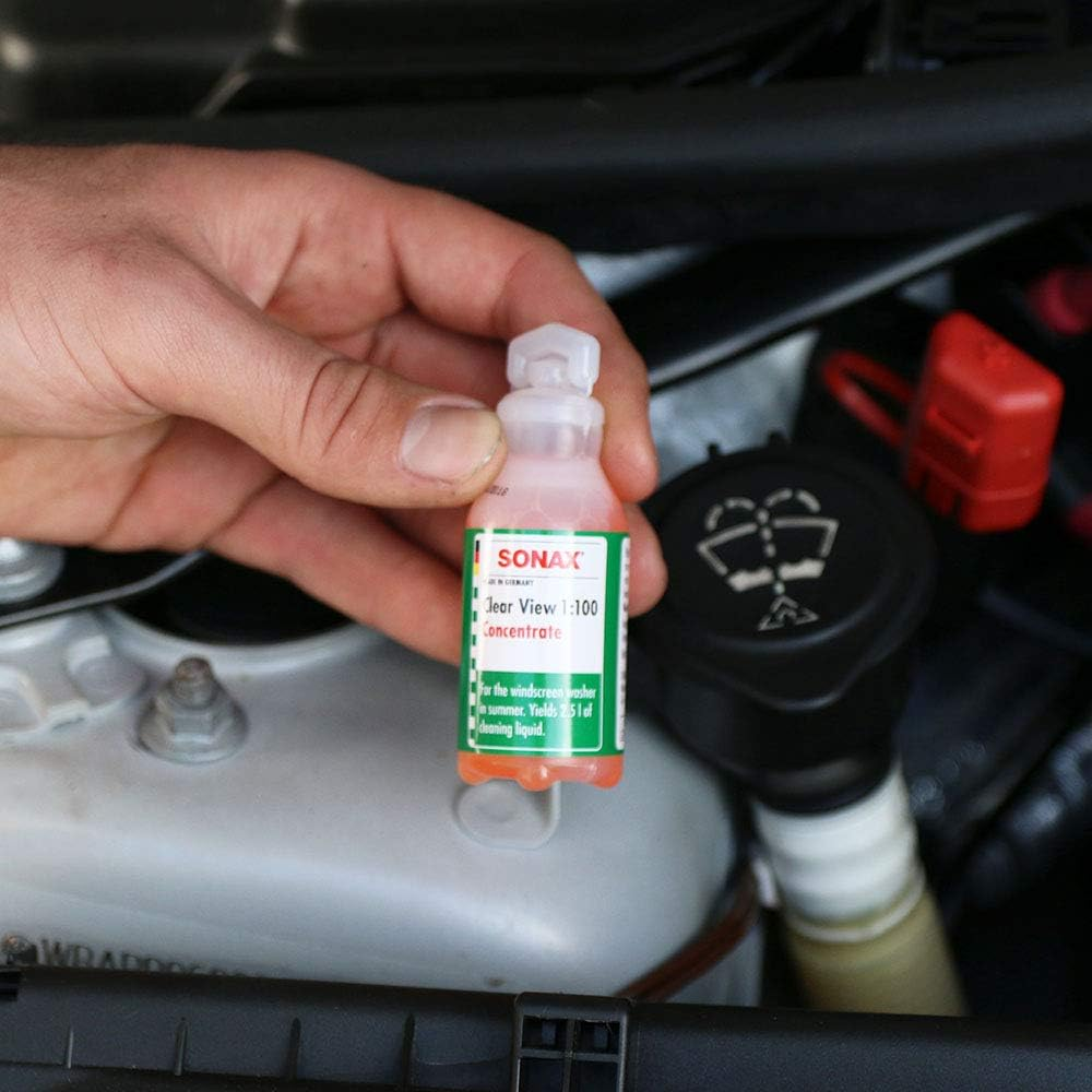 SONAX Australia Clear View 1:100 Windscreen Washer Concentrate (03710000) image number 2