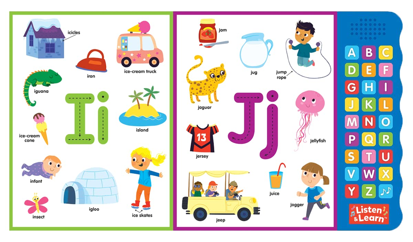 Let'S Learn Abcs-With 27 Fun Sound Buttons, This Book Is the Perfect Introduction to Abcs! (Listen & Learn)