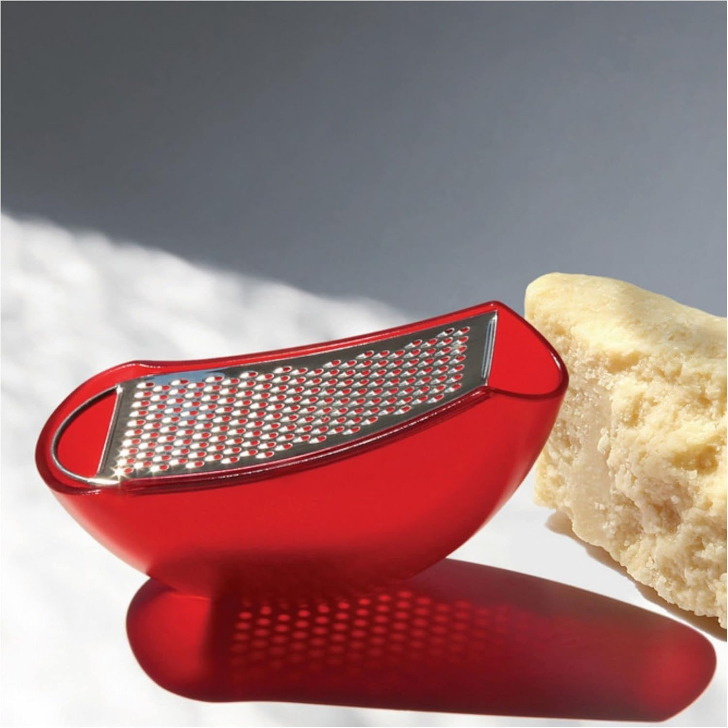 Alessi Parmenide Grater with Cheese Cellar, Ice image number 3