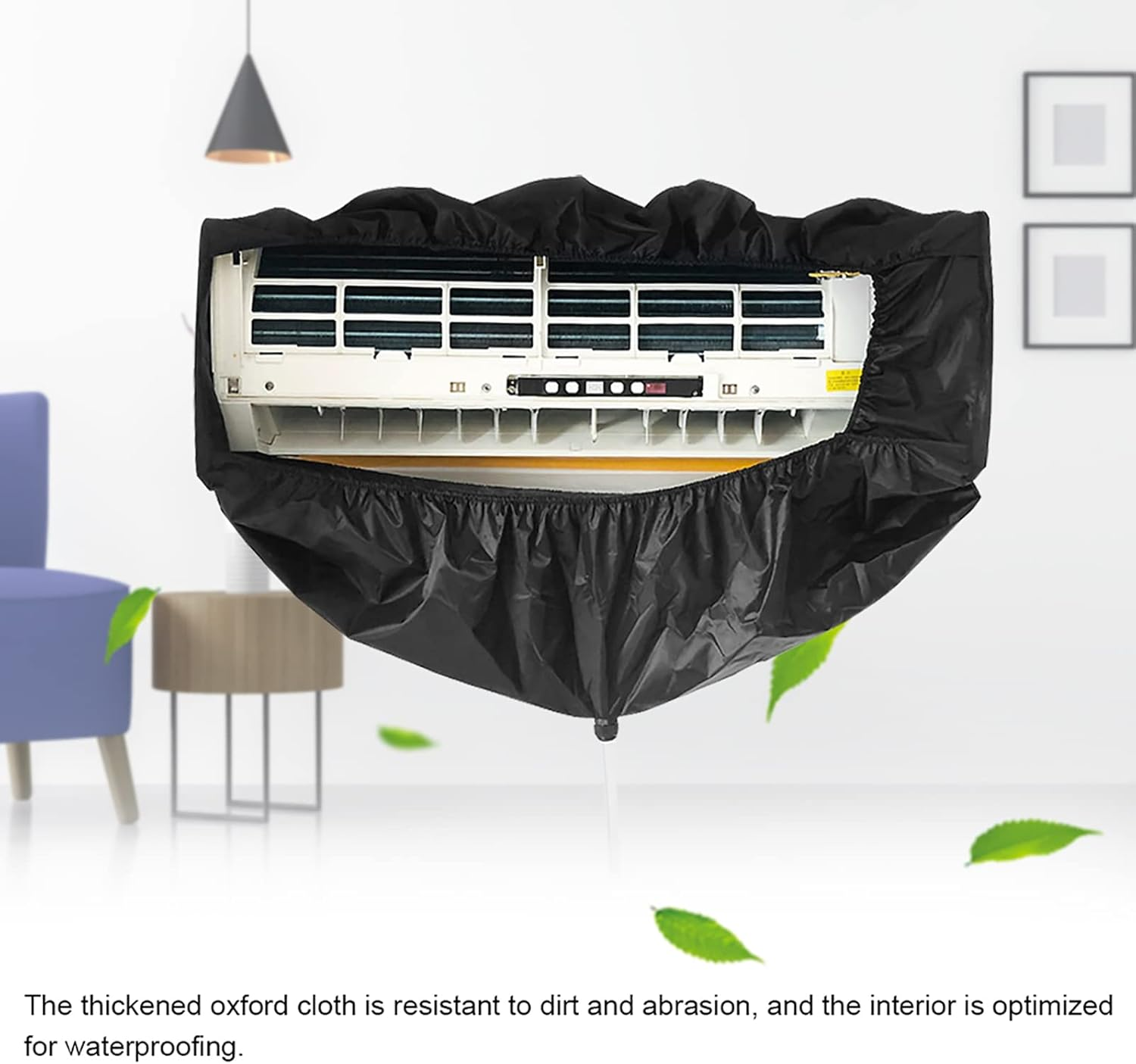 Air Conditioning Cleaning Bag, AC Unit, Dust Washing Cleaning Cover Kit, Air Conditioner Protection for Wall Mounted Air Conditioner