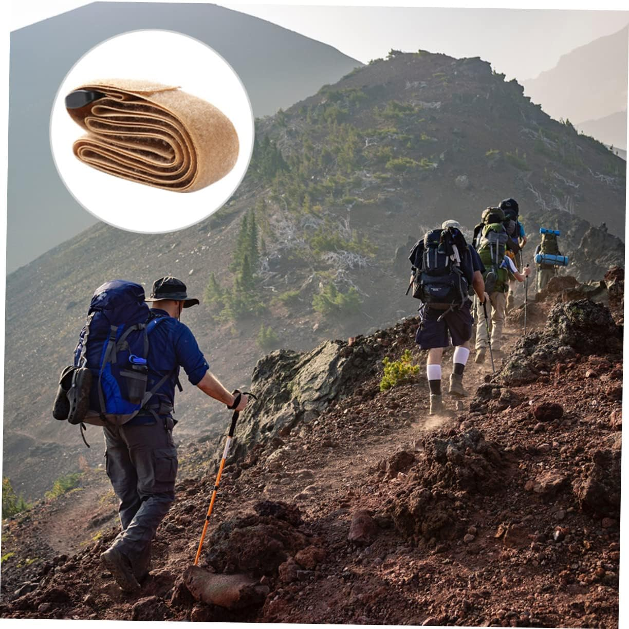 OSALADI 4Pairs Camping Essentials of Luggage Straps Binding Belt Release Compact Design image number 3