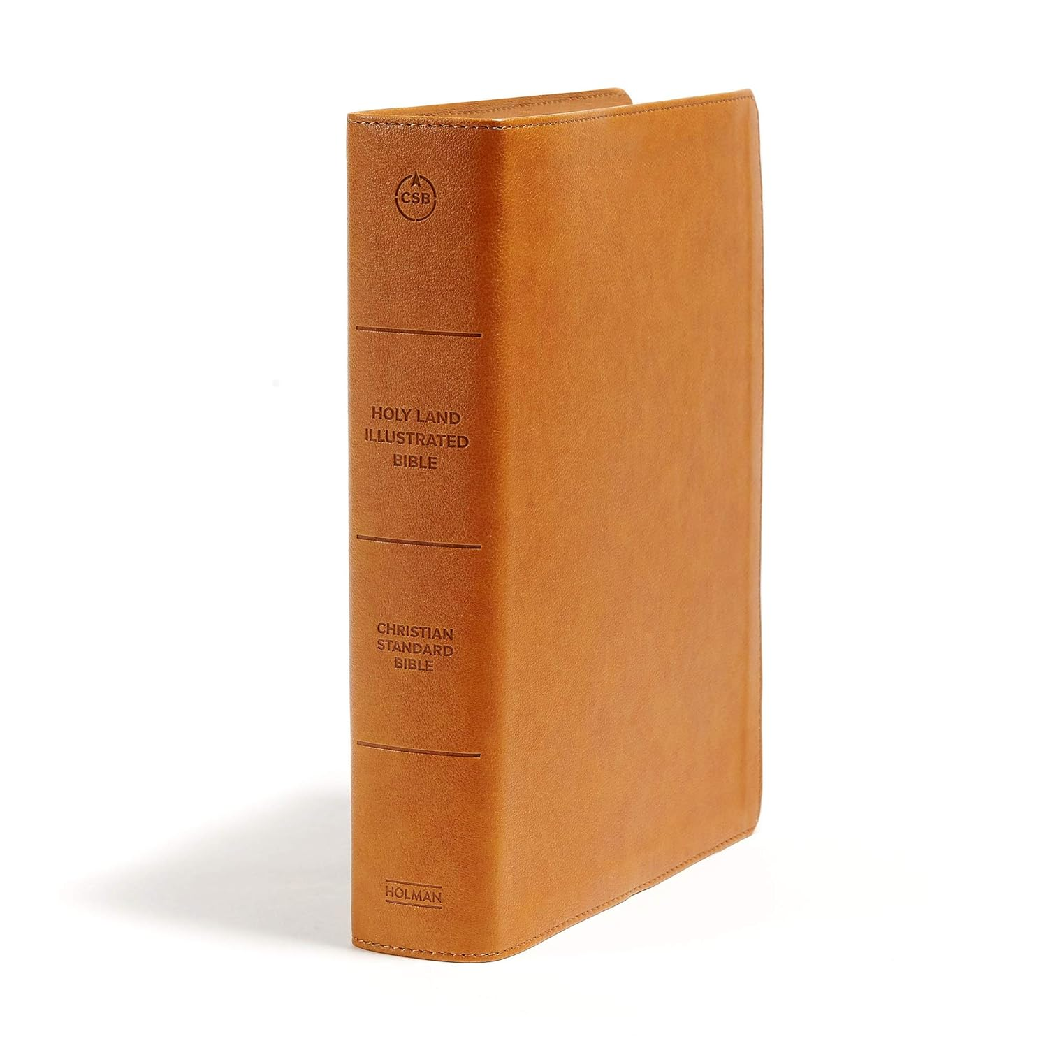 CSB Holy Land Illustrated Bible, Ginger Leathertouch image number 5