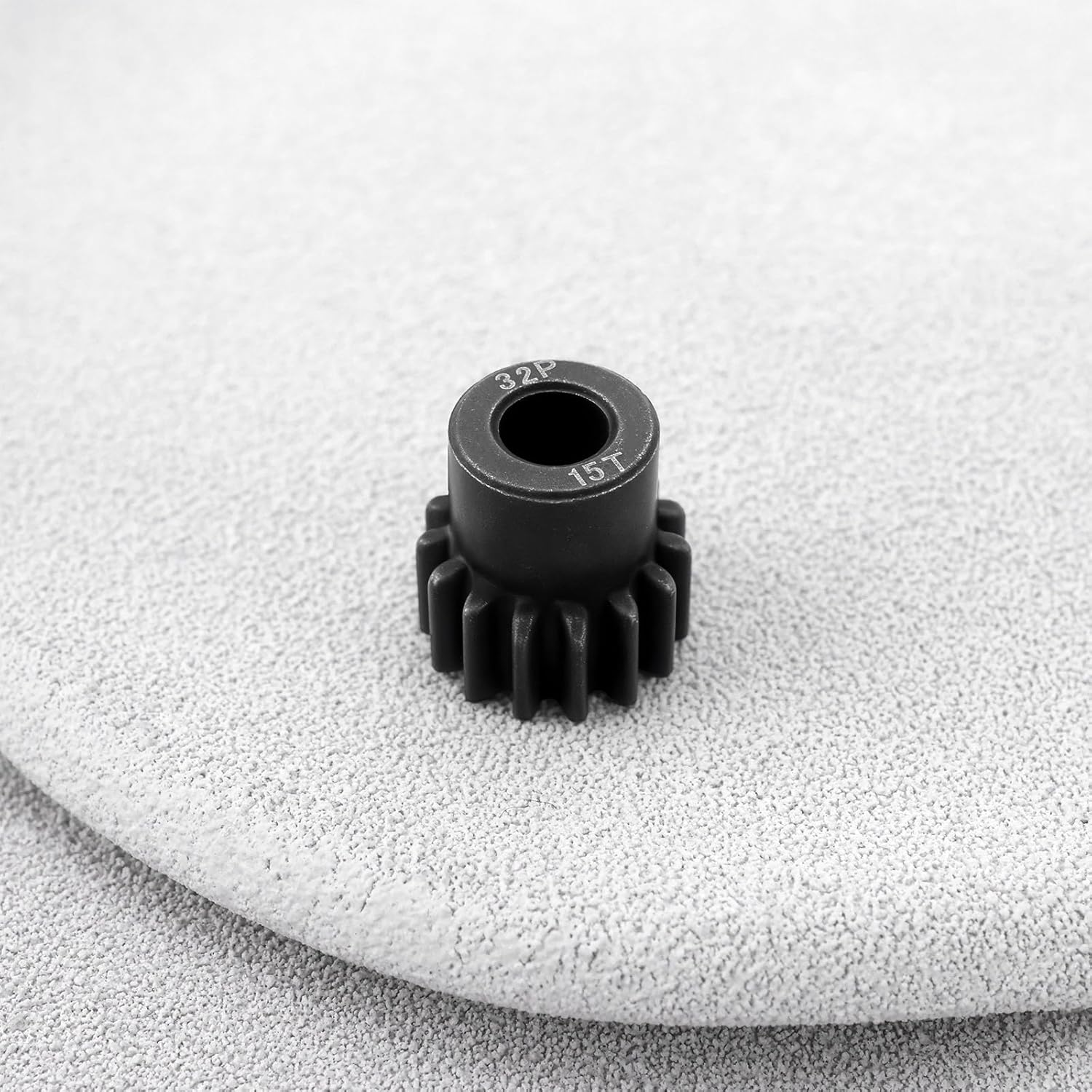 Ecsing 1 Sets 0.8 32 Pitch Metal Steel 3956 Motor Gears Spur Gear with 15T 17T 19T Pinions Gear Compatible with Tra-Xxas 1/10 Slash 4X4 4WD 2WD image number 4