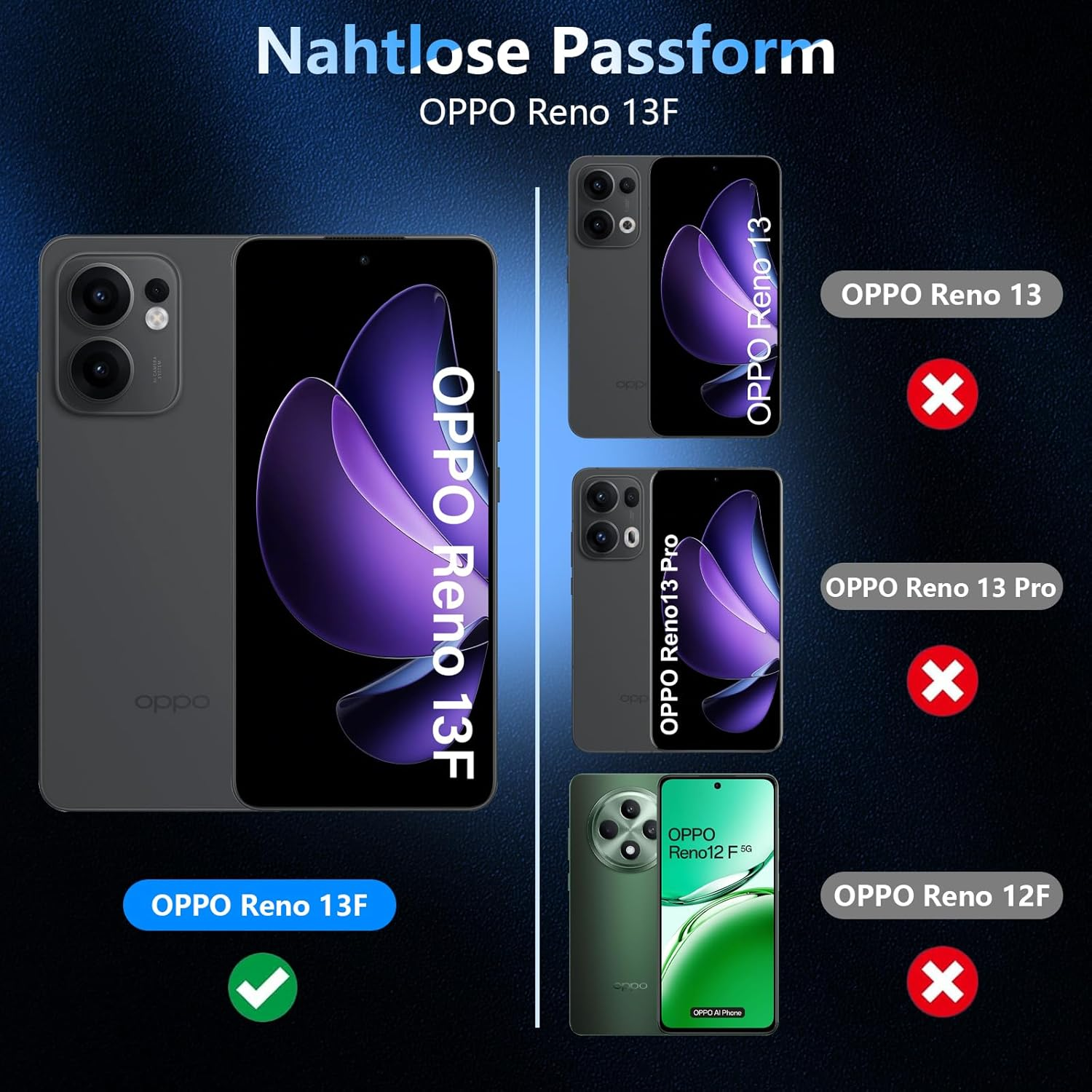 Liilaa Privacy Screen for OPPO Reno 13F/13FS for Tempered Glass, Pack of 2 anti Spy Tempered Glass Screen Protector Film and 2 Camera Protective Film, 9H Hardness Privacy Film, Scratch-Resistant image number 6