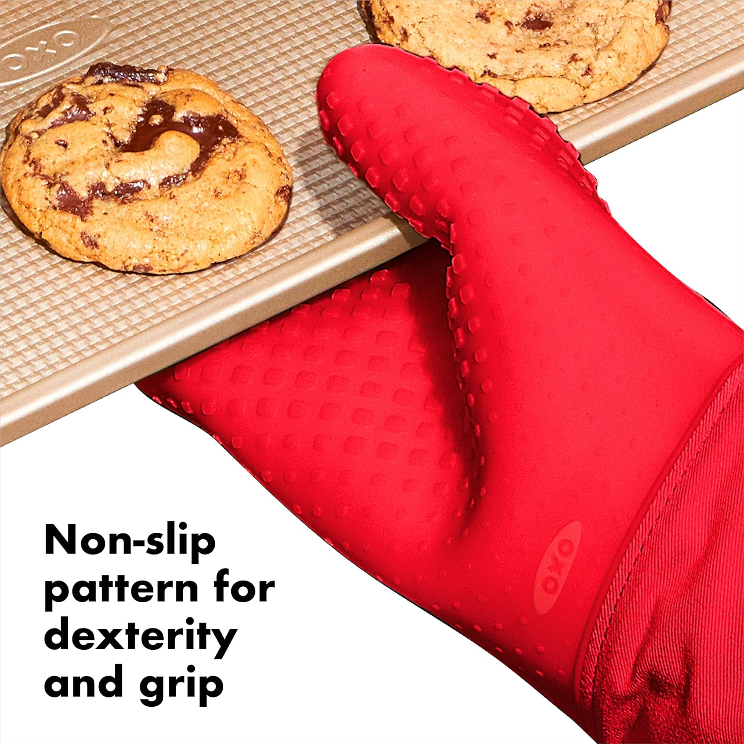 OXO Good Grips Silicone Oven Mitt, Jam - Jam image number 6