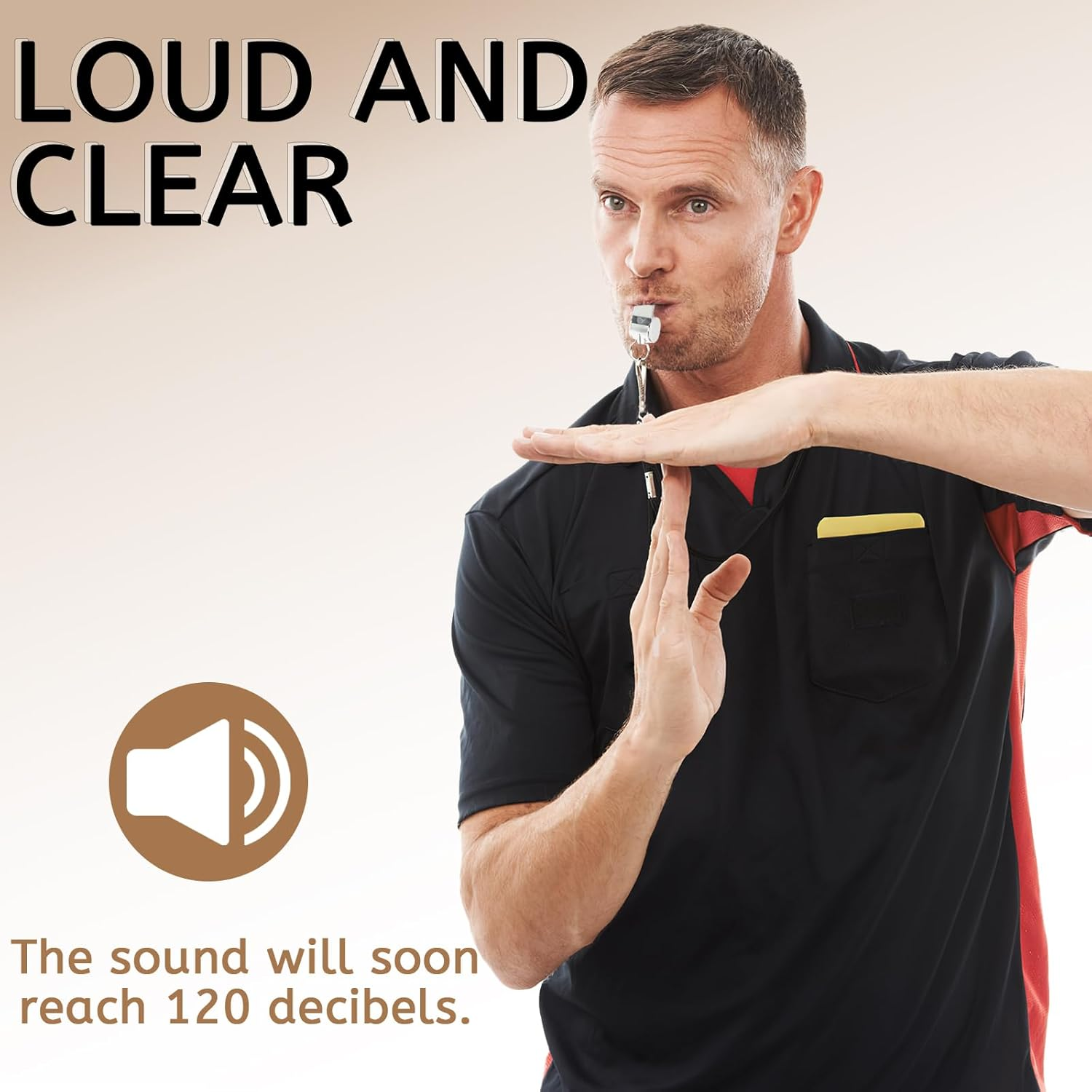 Koceci 8 Pack Whistles, Coach Whistles for Adults, Stainless Steel Referee, Sports Whistle with Lanyard, Metal Whistle Emergency for Polices Adults Teachers Students Outdoor Sports