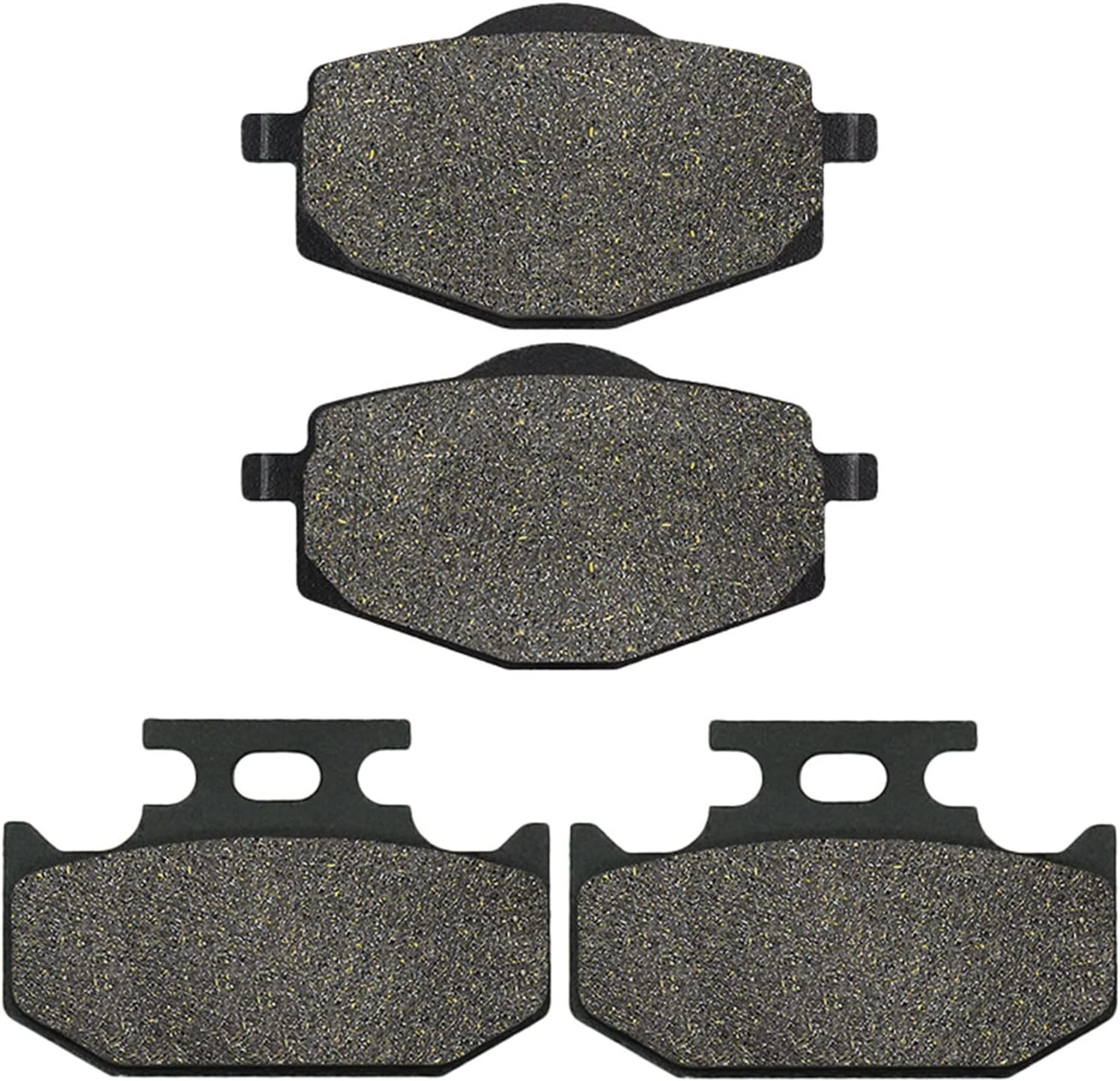 Motorcycle Accessories for Yamaha DT125 DT 125 RE 2005 2006 2007 Front and Rear Brake Pads Braking (Color : Front and Rear) image number 1