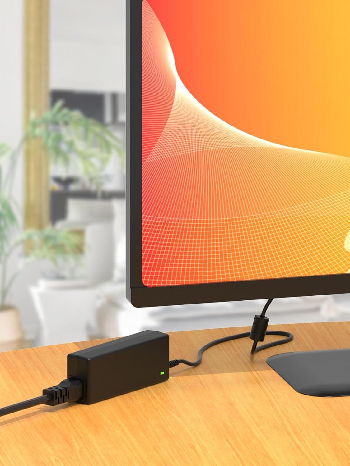 19V Monitor Power Cord AC Adapter Charger for LG Electronics 19" 20" 22" 23" 24" 27" 29" 32" 34" LED LCD Monitor Widescreen HD TV, Replacement Power Supply Compatible with Samsung S19B300NW S19B300 image number 5