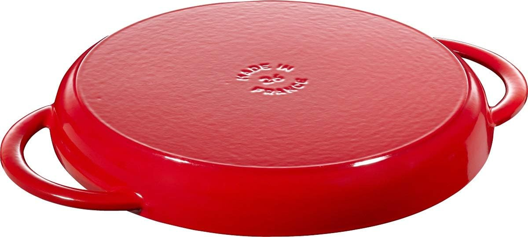 Staub 40510-309 Pure Grill round Cherry, 10.2 Inches (26 Cm), Grill Pan, Both Handed, Enamel, Induction Compatible, Japanese Authentic Product image number 5