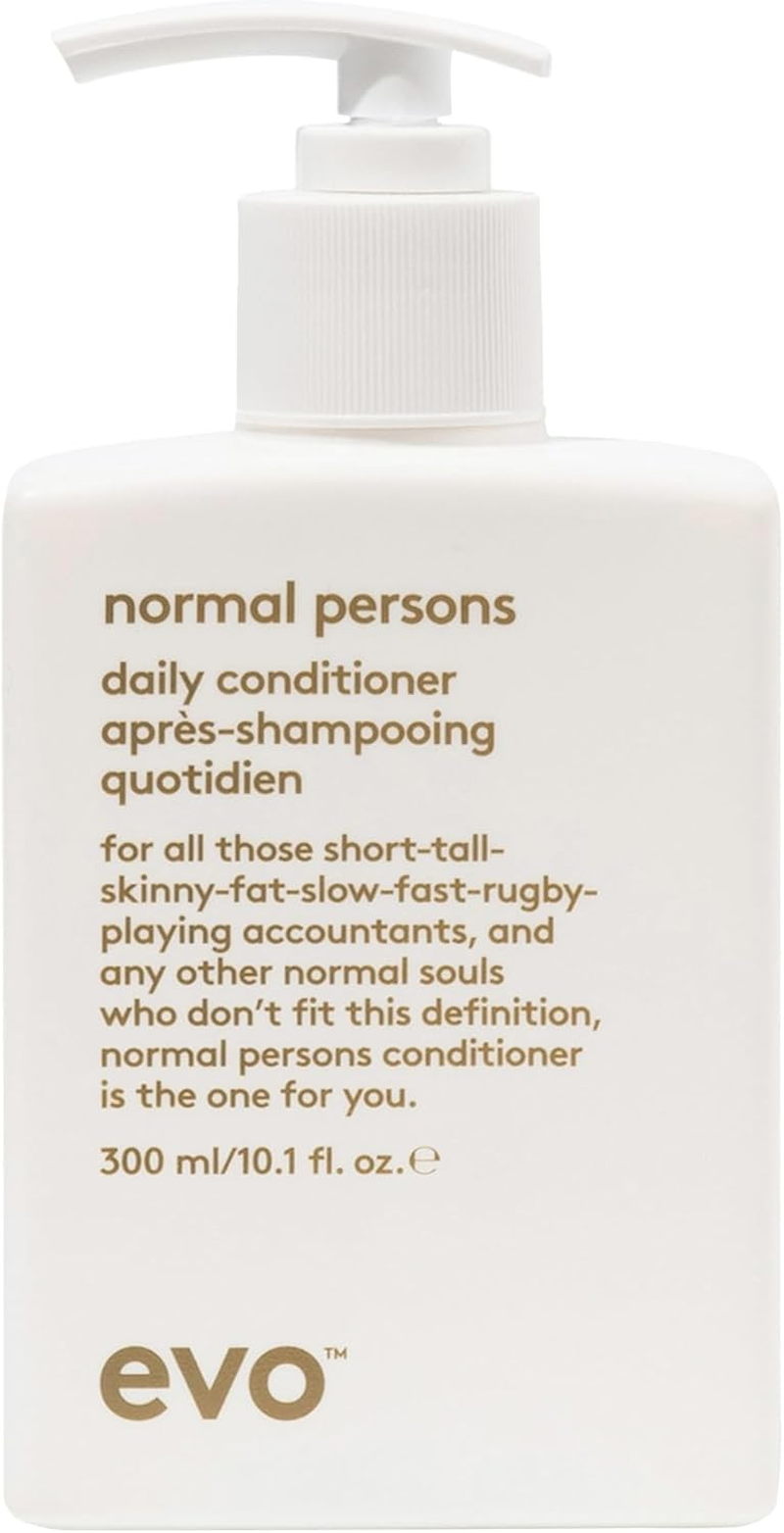 Evo Normal Persons Daily Care Shampoo & Conditioner - Refreshes & Balances Scalp, Reduces Frizz, Reinvigorates Scalp and Hair - 300Ml / 10.1 Fl Oz