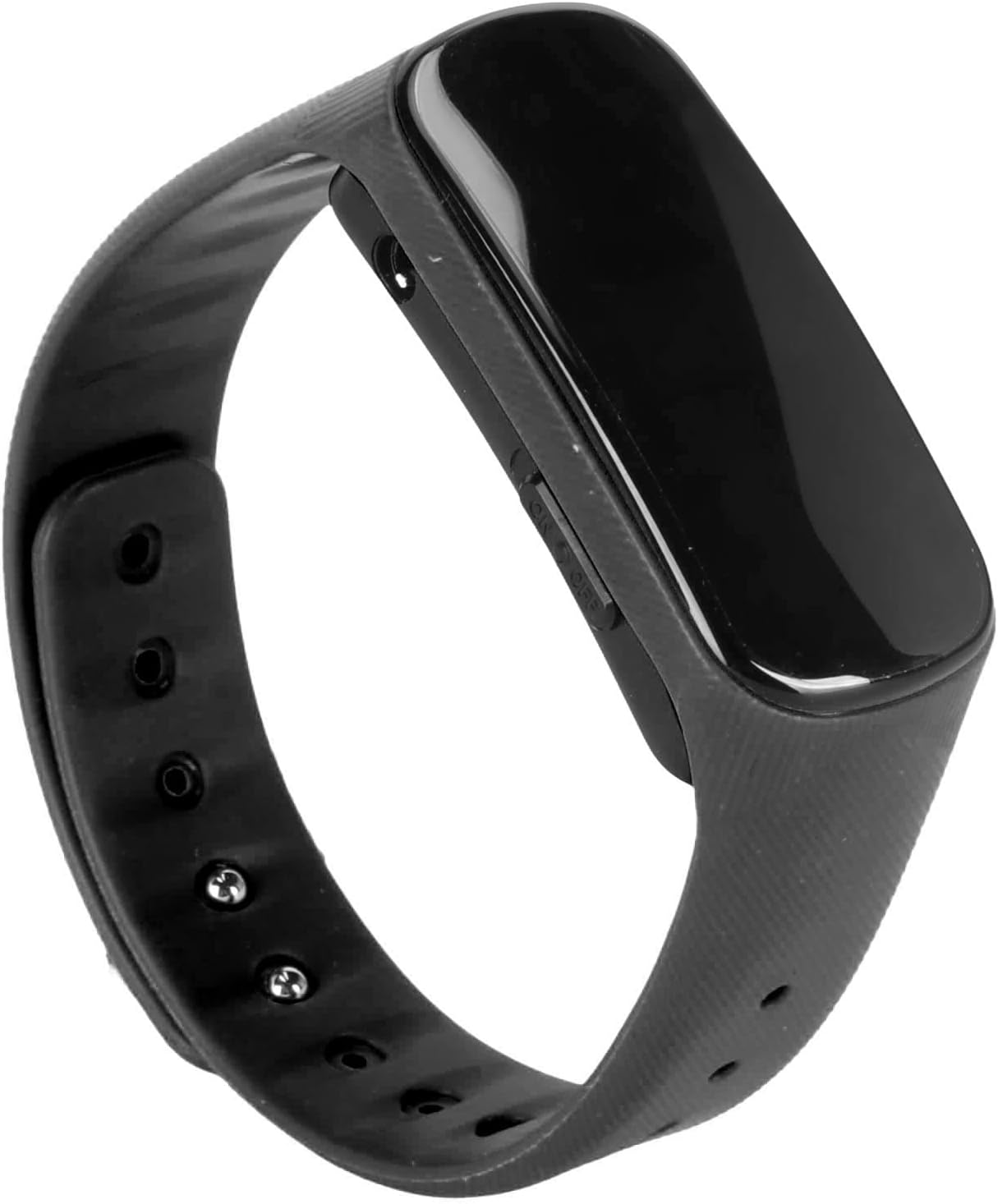 Sound Recorder Wristband, Voice Activated Power off Auto Saving Hifi Sound Support Speech to Text Voice Recorder Watch Noise Reduction Rechargeable for Lecture (Black) image number 4