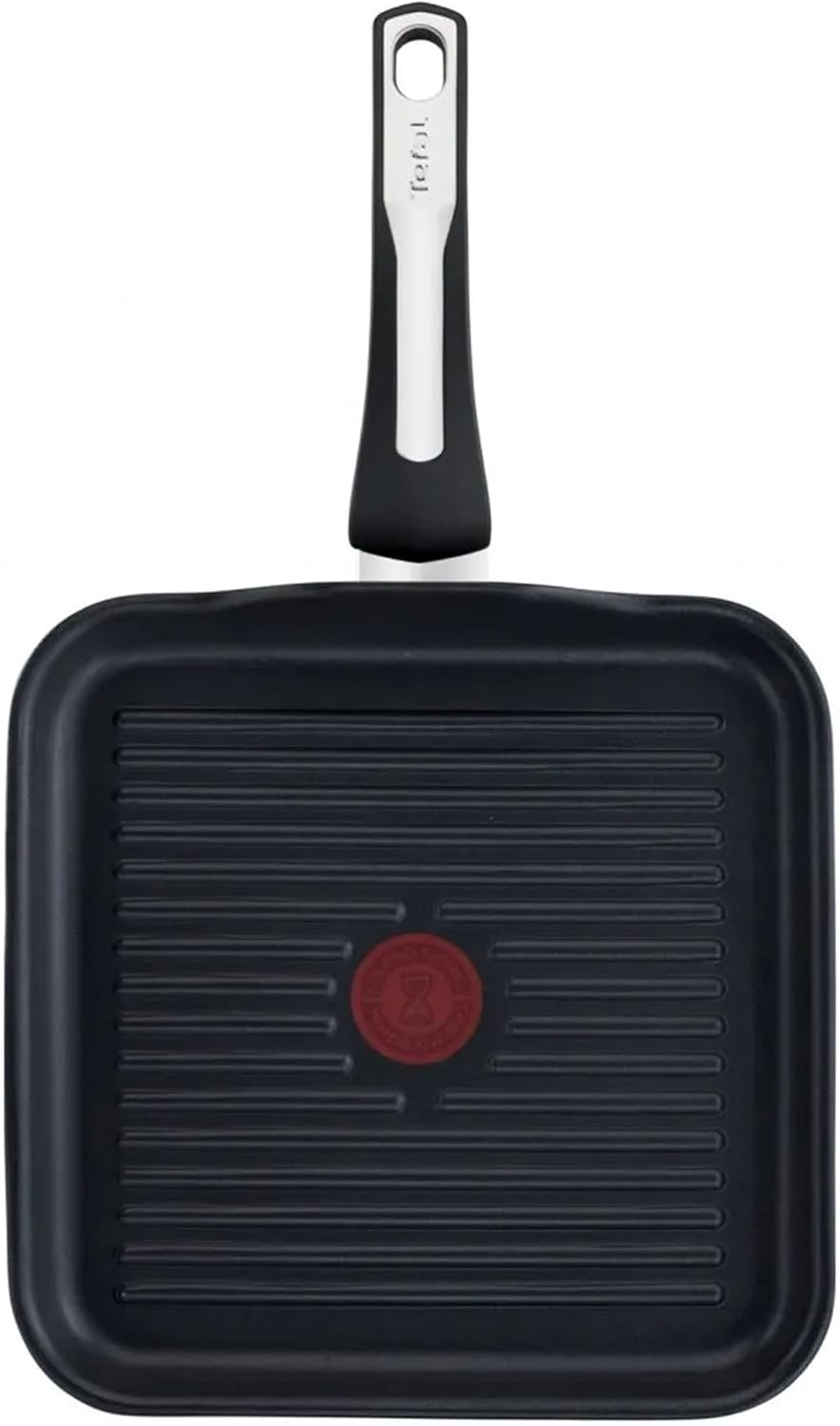 Tefal Selection Grill Pan 26 X 26 Cm, Titanium Non-Stick Coating, Thermo-Spot Temperature Indicator, Advanced Induction, for All Hobs Including Induction image number 1