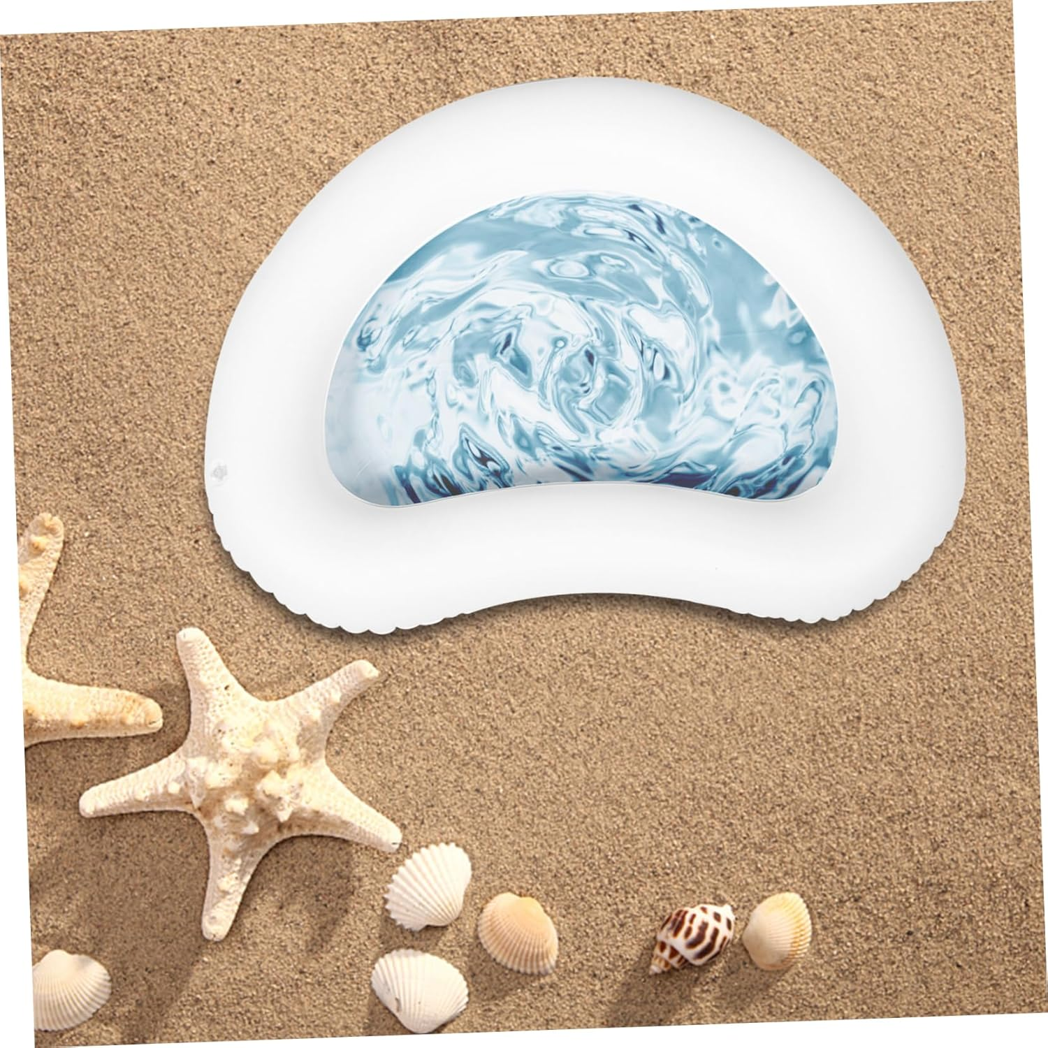 Vaguelly Inflatable Spa Footbath Pool Foot Bath Tray Pool Basin Soaking Basin Portable Body Washing Soaking Wash for PVC Blue image number 2