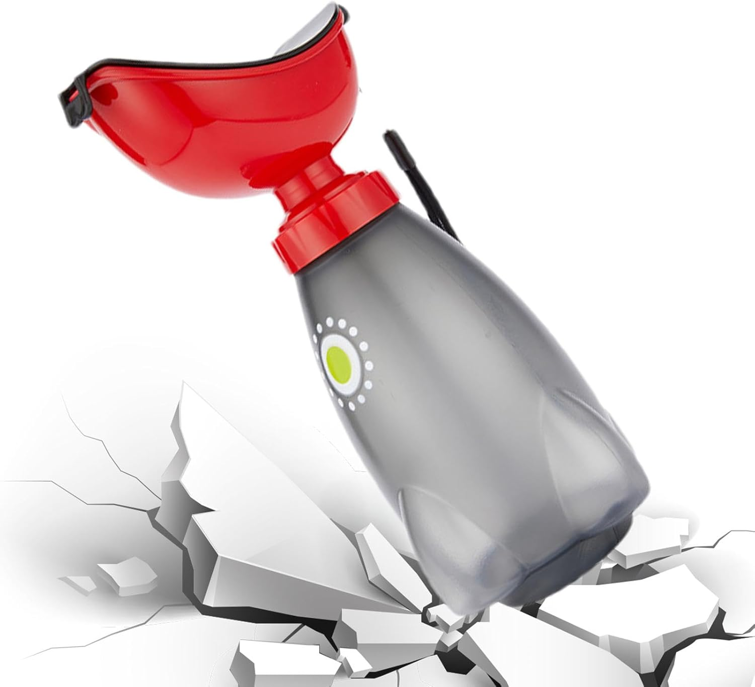 Female Urinal for Car,Car Travel Urinal Bottle - with Lid and Funnel Women Spillproof Urination Device Ergonomic Design High Capacity