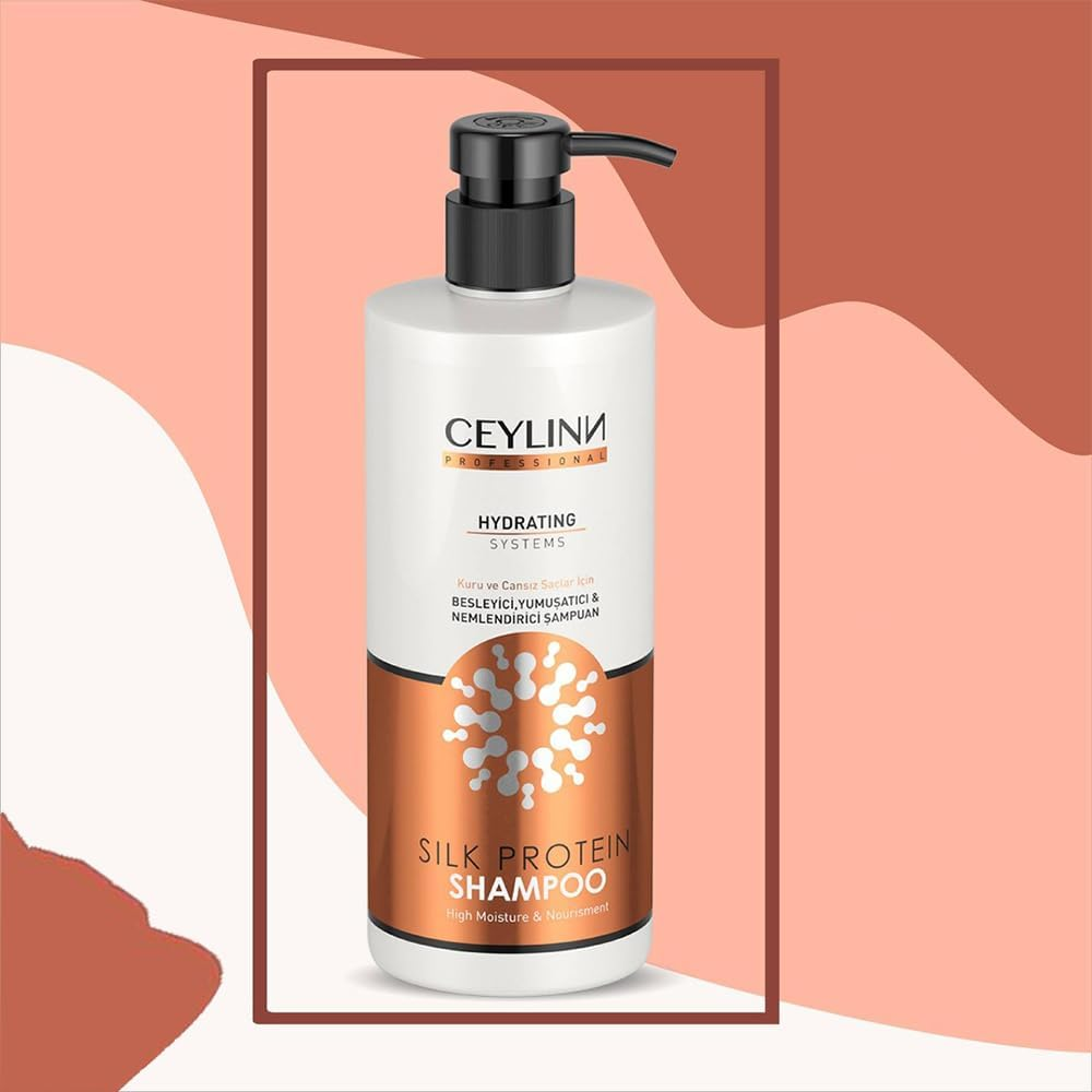 Ceylinn Silk Protein Shampoo 500Ml image number 3