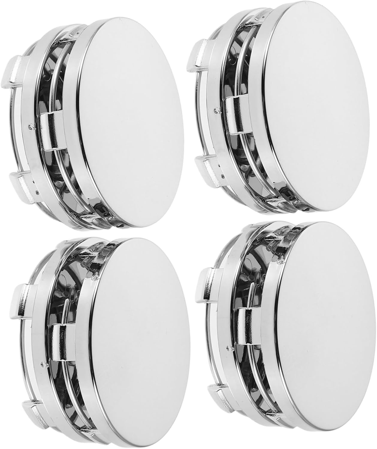 CTIRCHIU 4Pcs Wheel Covers Car Wheel Center Hub Trim Covers for Rim Protection Easy Install Stylish Design image number 1