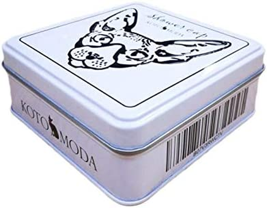 Kotomoda 20 Shower Caps for Sphynx Cats and Other Hairless Cats in a Tin Gift Box image number 3