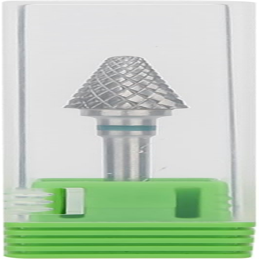 Nail Drill Bit Carbide Nail Drill Bits Efile File Tungsten Steel Nail Art Manicure Drill Bits Nail Drill Bits Electric Pedicure Manicure Grinding Headblue (Green Label) image number 3