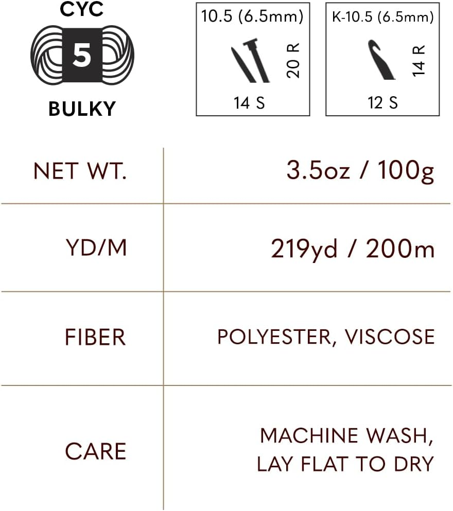 Lion Brand Yarn Rewind Yarn, Yarn for Knitting and Crocheting, Craft Tape Yarn, 1-Pack, Mahogany Rose, 657 Foot (Pack of 1) image number 2