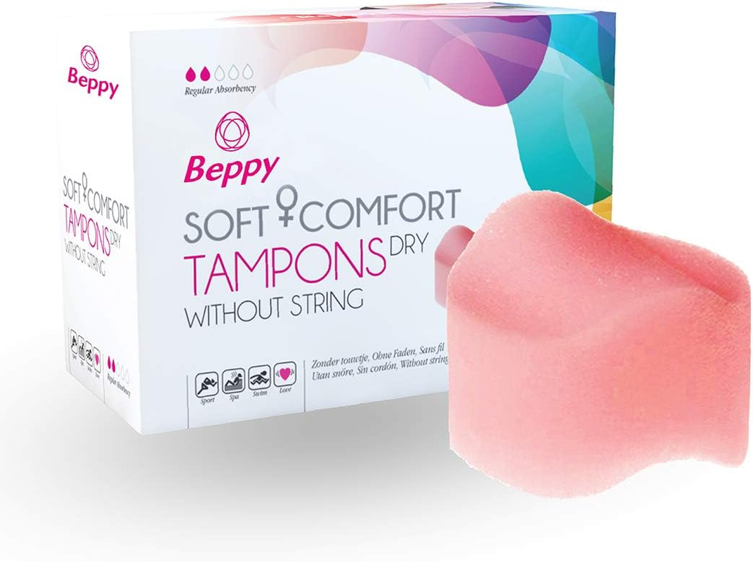 Beppy Comfort Dry Sponge Tampons - Pack of 2 image number 3