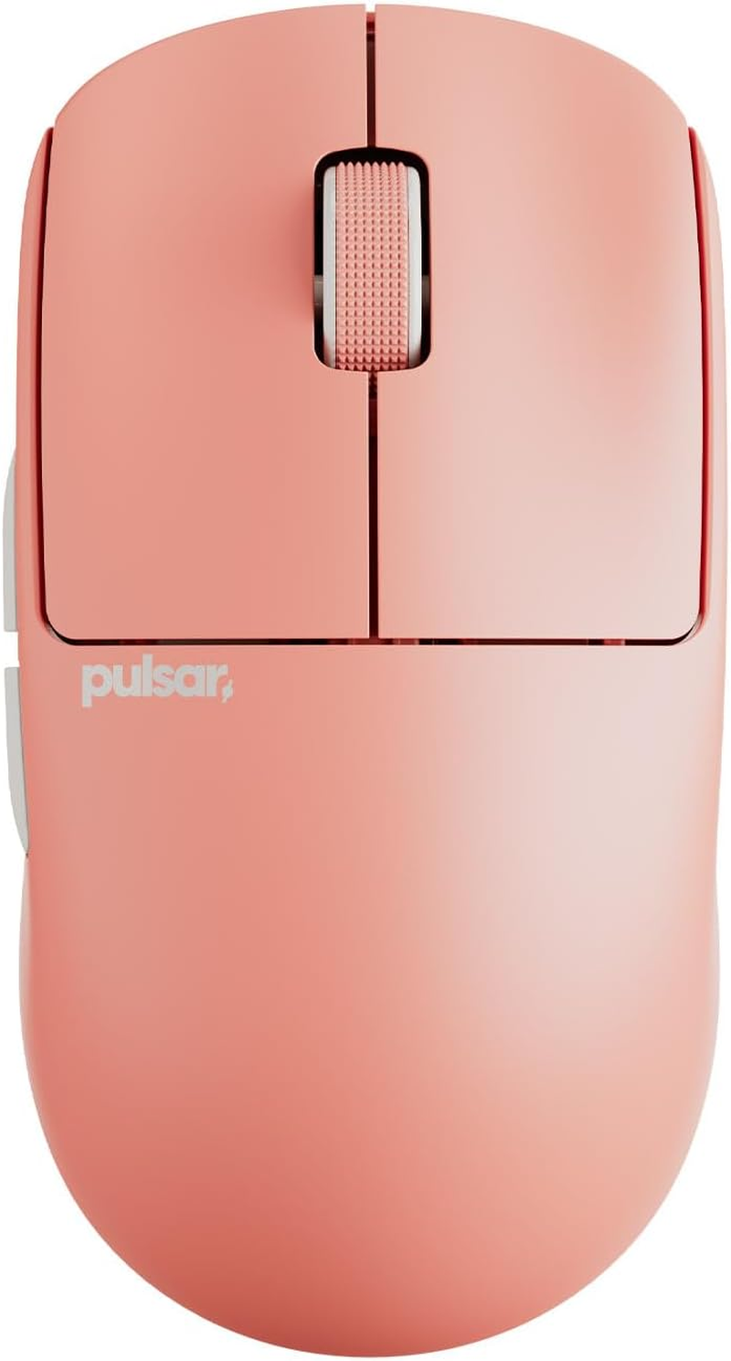 Pulsar Gaming Gears X2 Crazylight Mini Wireless Gaming Mouse Ultra Lightweight 35G 1Ms 32000 DPI Optical Swhich XS-1 Flagship Sensor