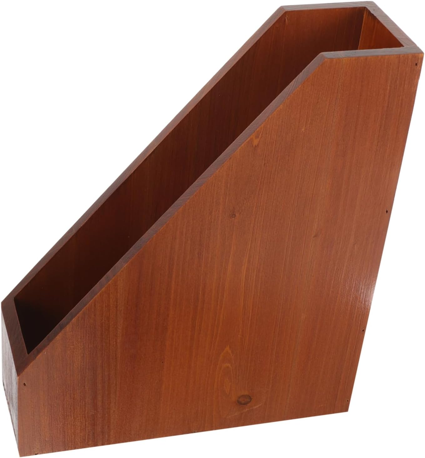 HAPINARY Solid Wood Storage Box Craft Organiser Folding Desk Accessory Office Supplies Organizers image number 4