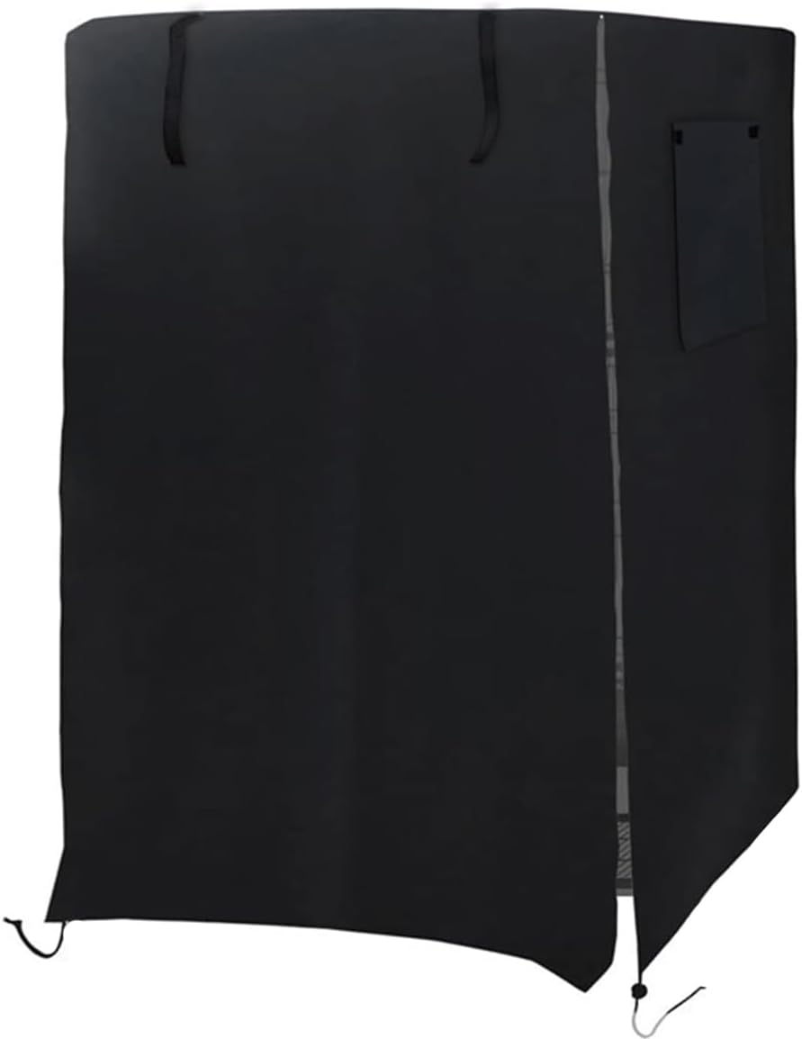 AIMALL Outdoor Bird Cage Cover, Waterproof and UV Resistant, Durable 210D Oxford Cloth, Sun and Rain Protective Shield, 51.18 X 37.79 X 23.22 Inches, Plaid/Black