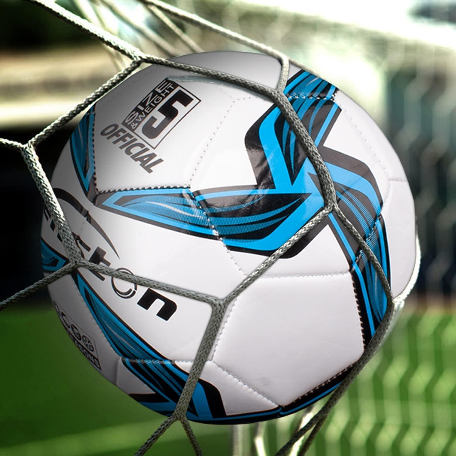 Senston Soccer Ball Official Size 5 & Size 4 & Size 3 with Pump - Official Match Training Football Adults Soccer Ball image number 7