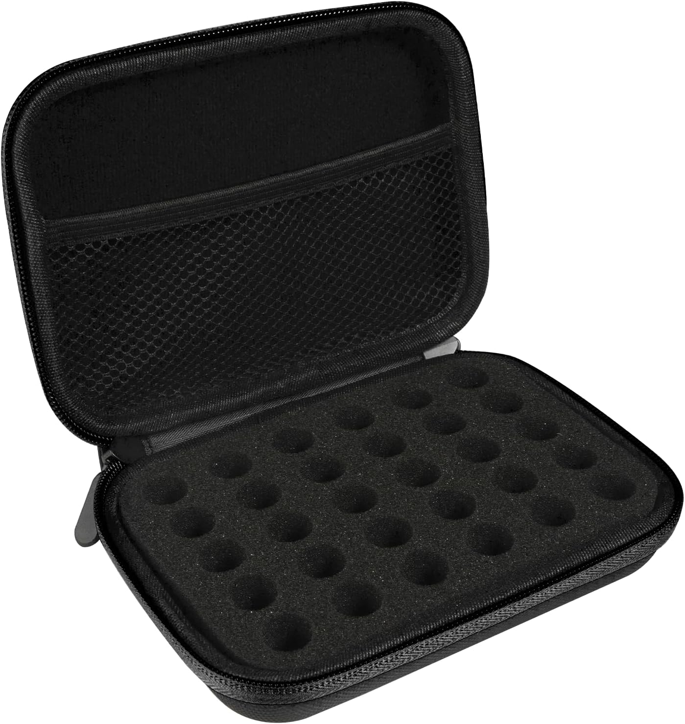 ZORETCO Essential Oil Storage Holder Organizer Carrying Case, Essential Oils Box Holds 30 Bottles 1Ml- 3Ml Bottle Travel Storage Organizer Bag for Doterra & Young Living (Box Only)