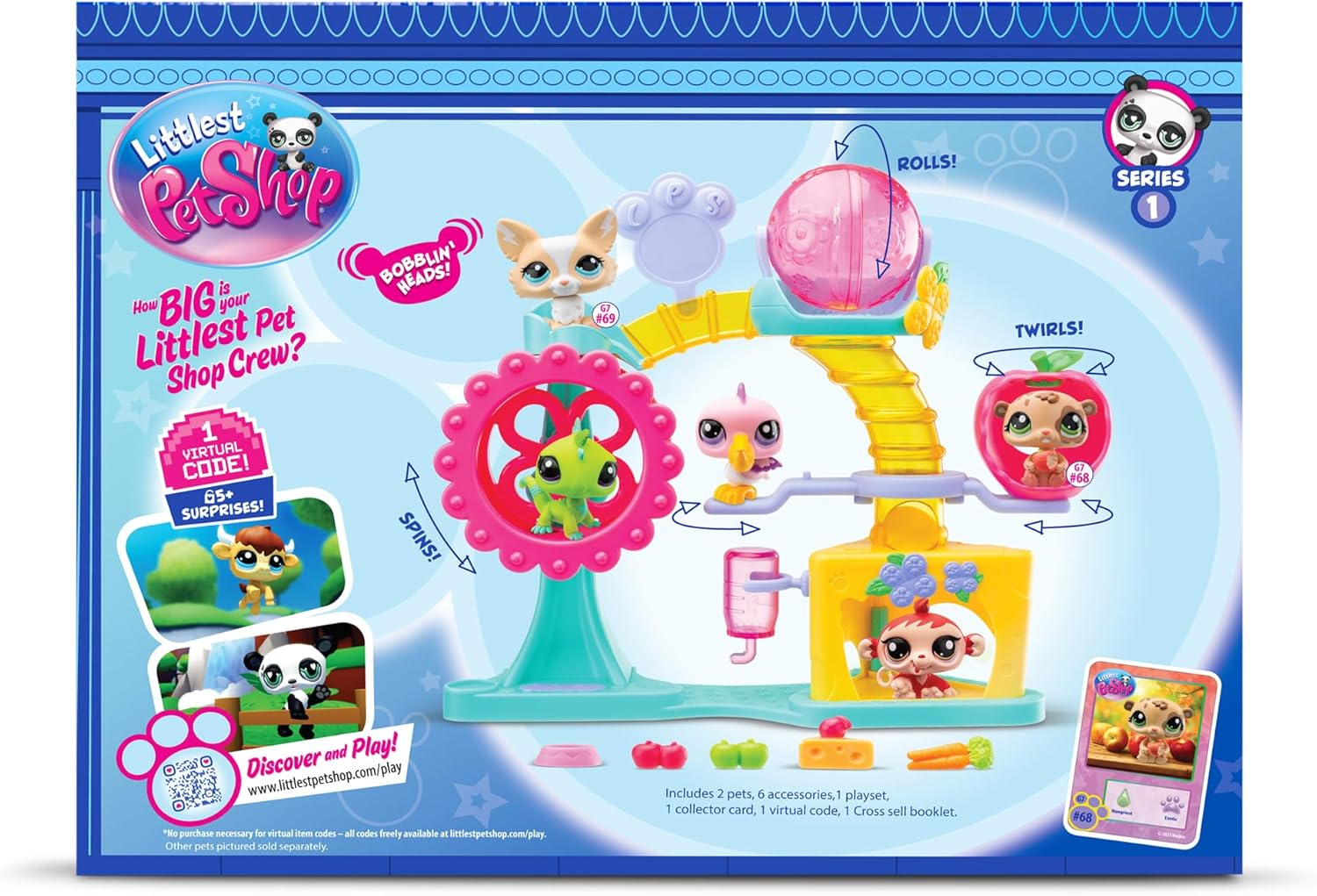 Littlest Pet Shop- Fun Factory Playground Playset image number 2