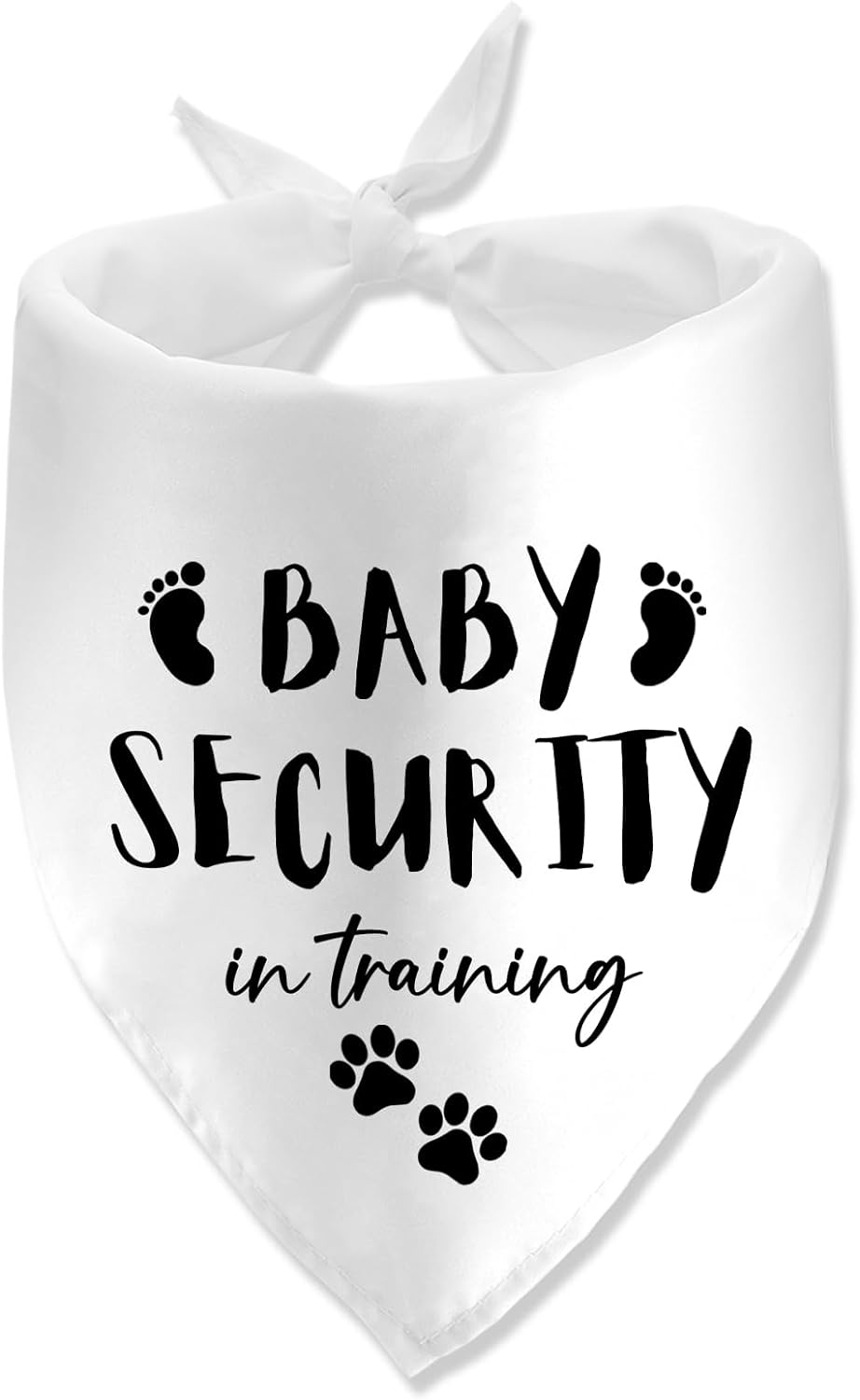 Baby Security in Training Printed Dog Bandana Pet Scarf Dog Pregnancy Announcement Bandana Pregnancy Dog Bandana for Dogs Pet Accessories for Dog Lovers Pregnancy Reveal Ideas image number 6