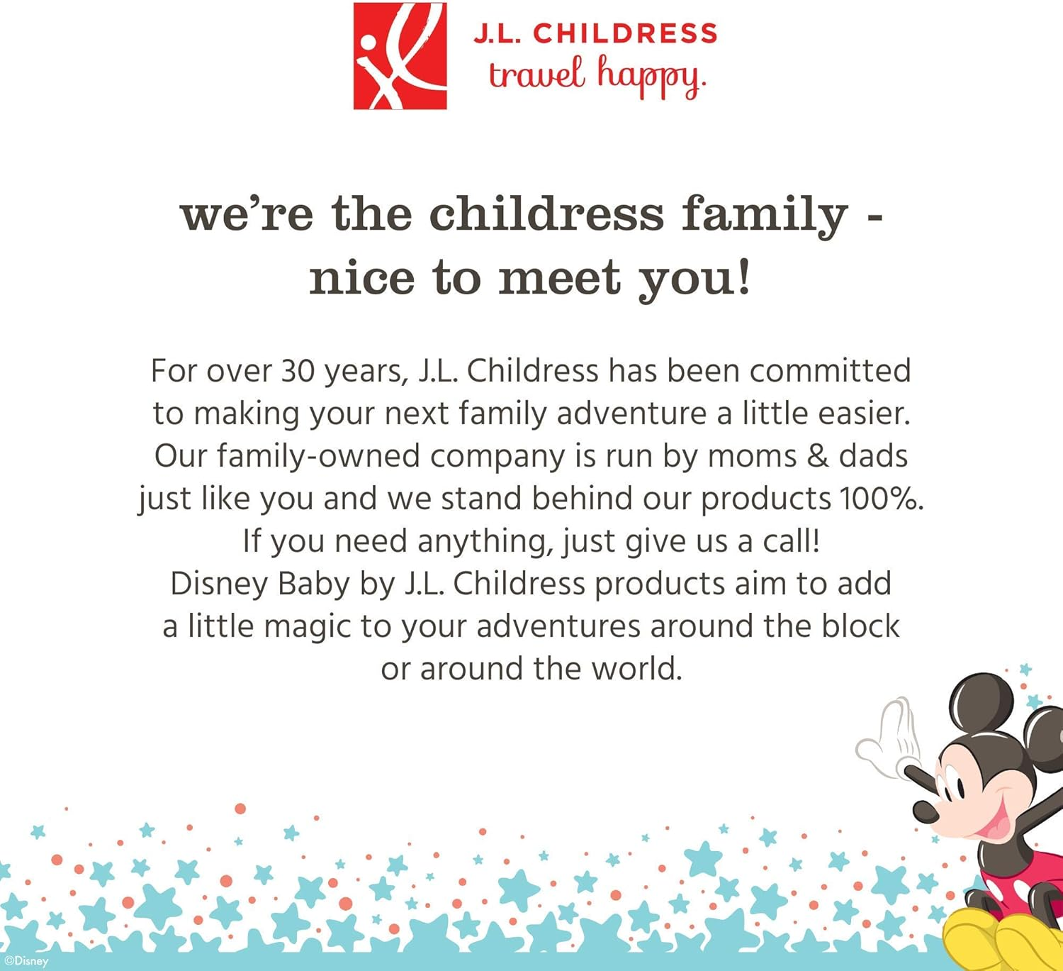 J.L. Childress Disney Baby by Full Body Portable Changing Pad for Baby, Mickey Minnie Ivory, 19X30 Inch (Pack of 1) image number 5