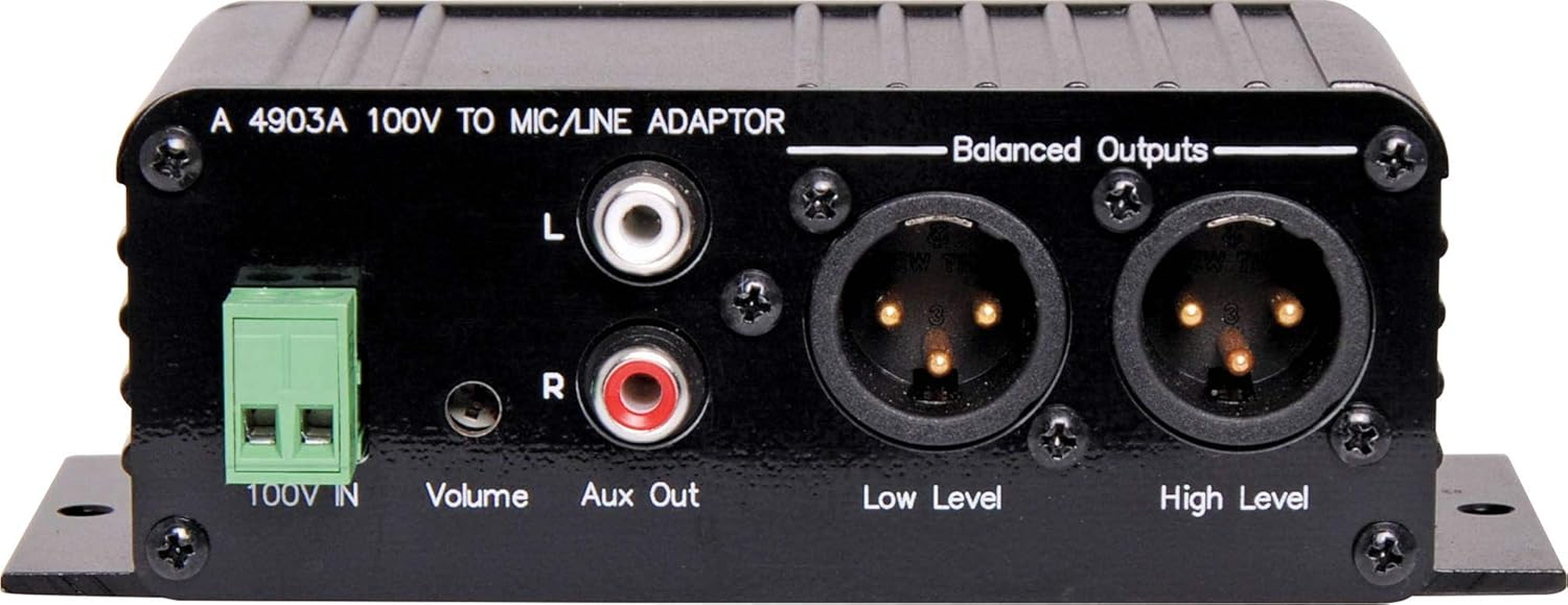 Redback A4903A 100V Line to Low Level Adaptor