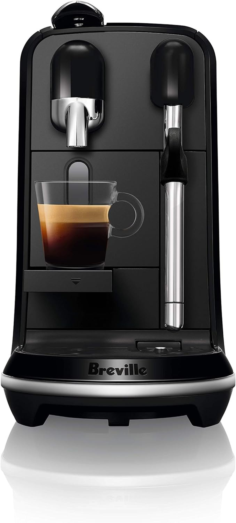 Breville Nespresso Creatista Uno Coffee Machine by Breville, Black Sesame, BNE500BKS image number 4