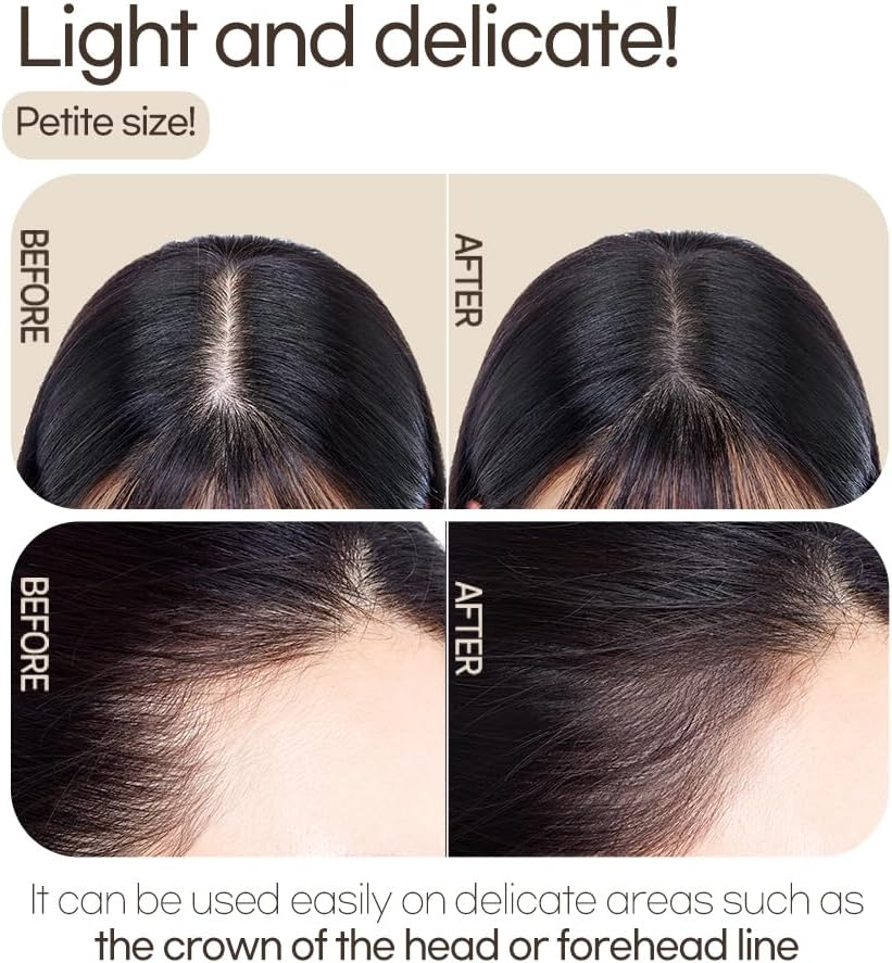 ETUDE Pompoms Hair Shadow Natural Black/Waterproof/Facial Makeup Hairline Hair Thin Hairline Powder image number 6