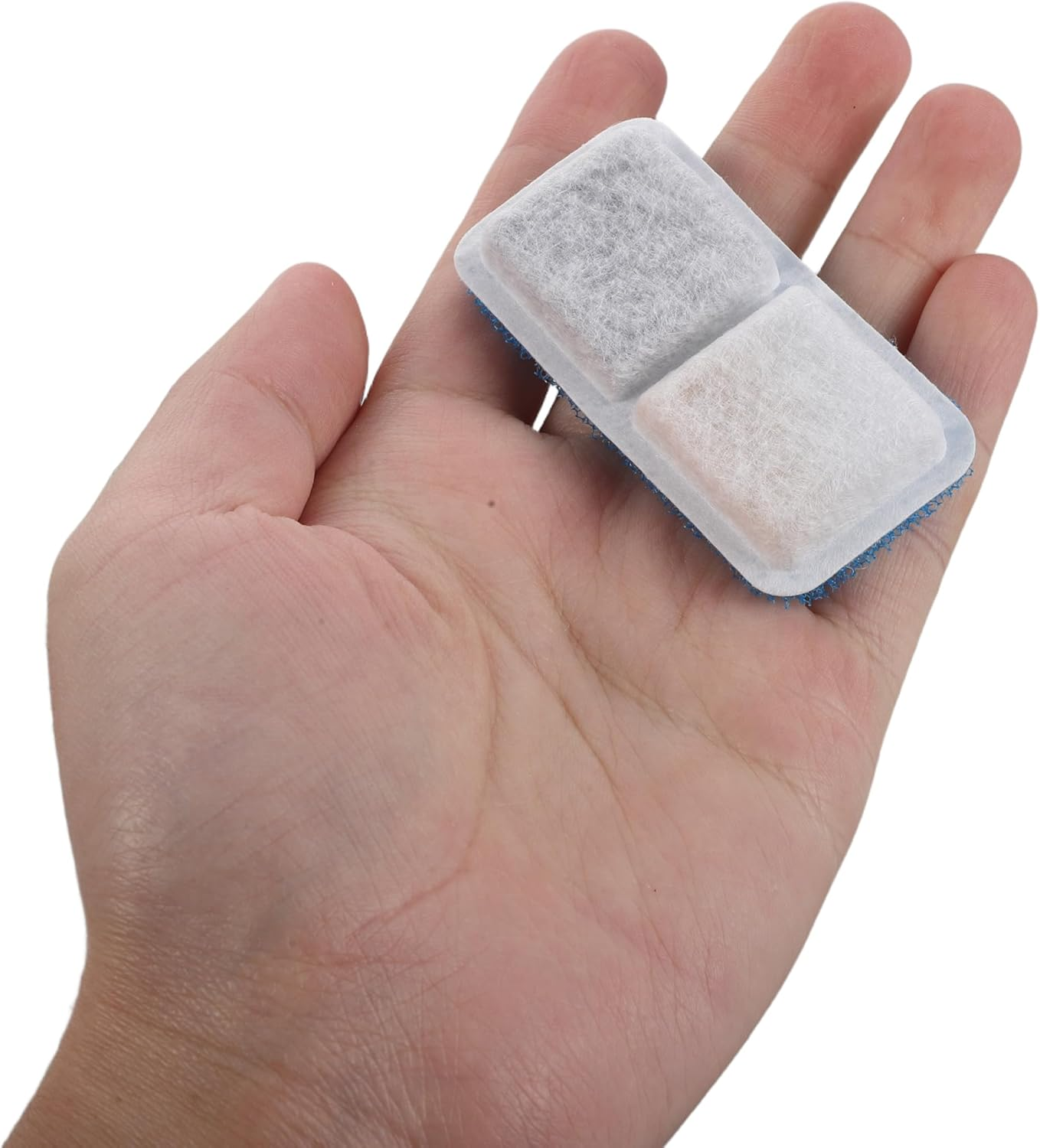 WATIIFUFU 48Pcs Pet Fountain Filter Elements Compatible with Oneisall Cat Dog Water Dispenser Replacement Cartridges for Automatic Drinking Fountains Easy-Swap Lightweight Consistent Flow image number 4