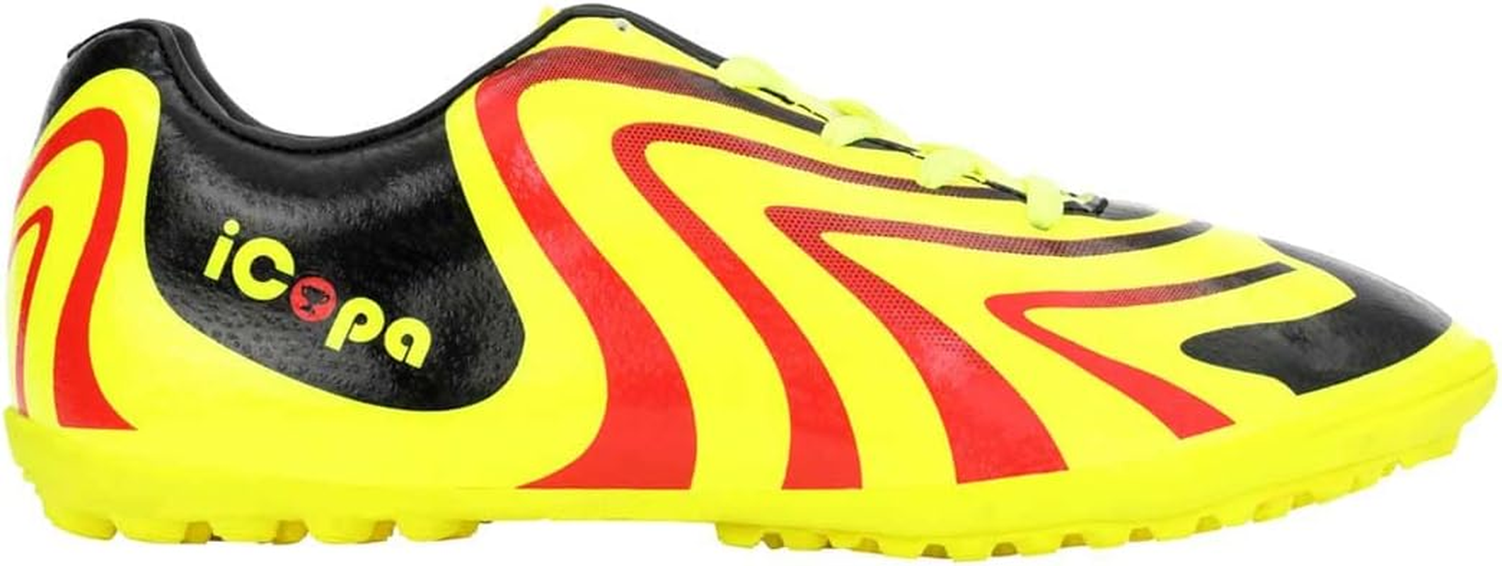 Vicky Transform I-Copa Futsal Shoe (Neon Yellow)-Size-Uk 4 image number 4