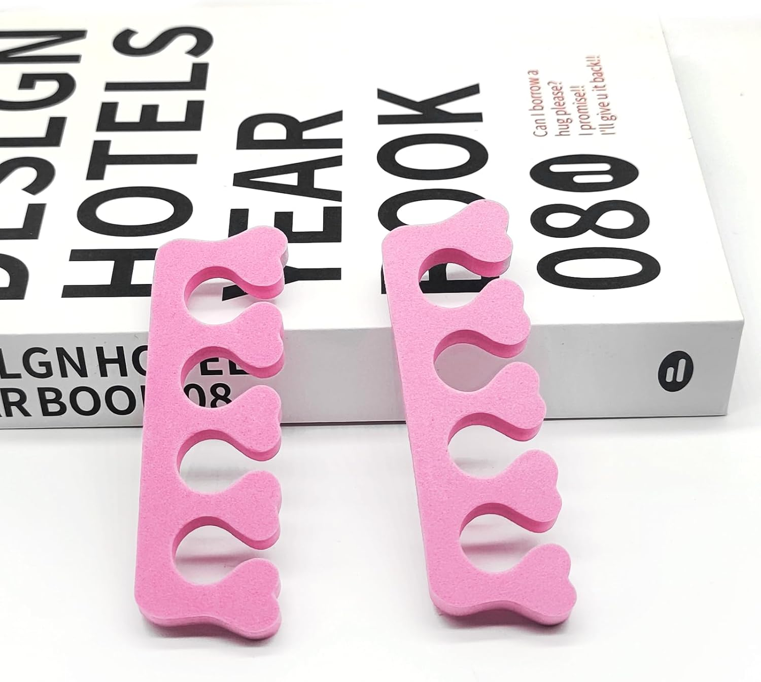 Quacc 12Pcs Sponge Toe Separators Soft Finger Separators Toe Divider Spacer for Polishing Pedicure Manicure Coating Gel Painting Nail Art Beauty Accessories image number 4