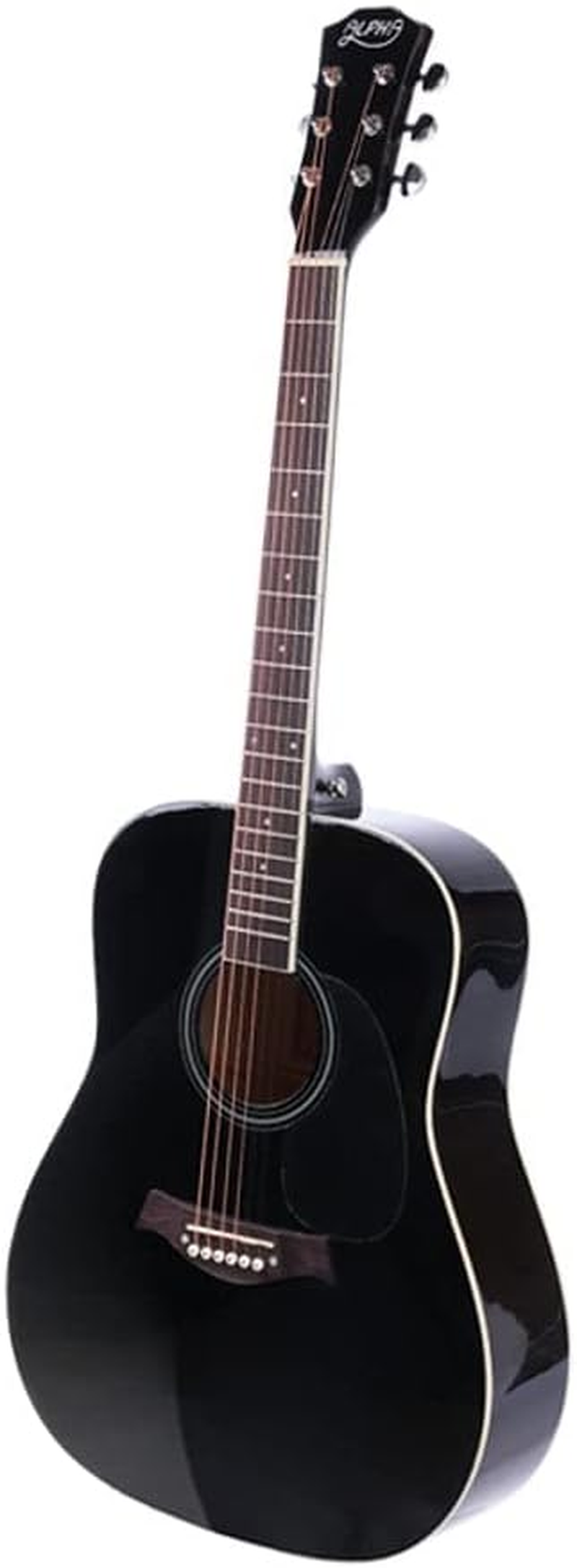 41 Inch Acoustic Guitar Wooden with Carry Bag ALPHA - Natural