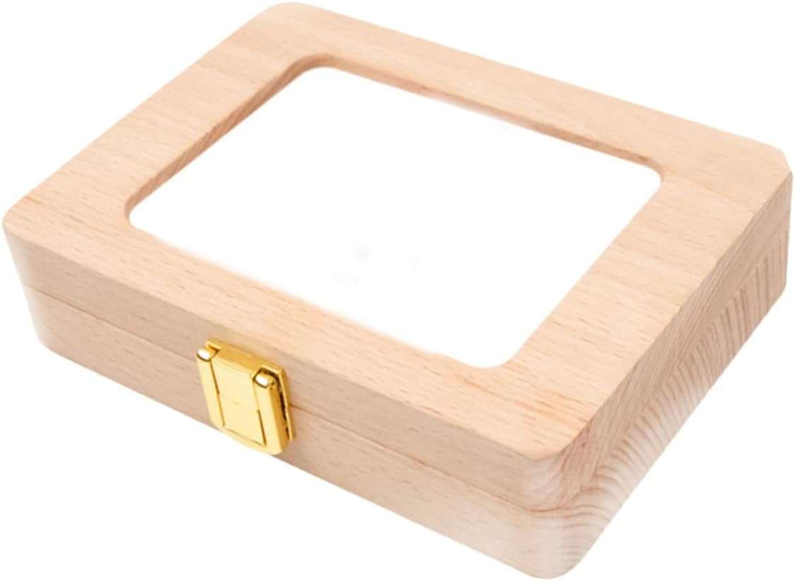 Wooden Teeth Box Keepsake Storage for Lost Teeth Dentist-Approved Portable Decorative for Boys and Girls image number 5