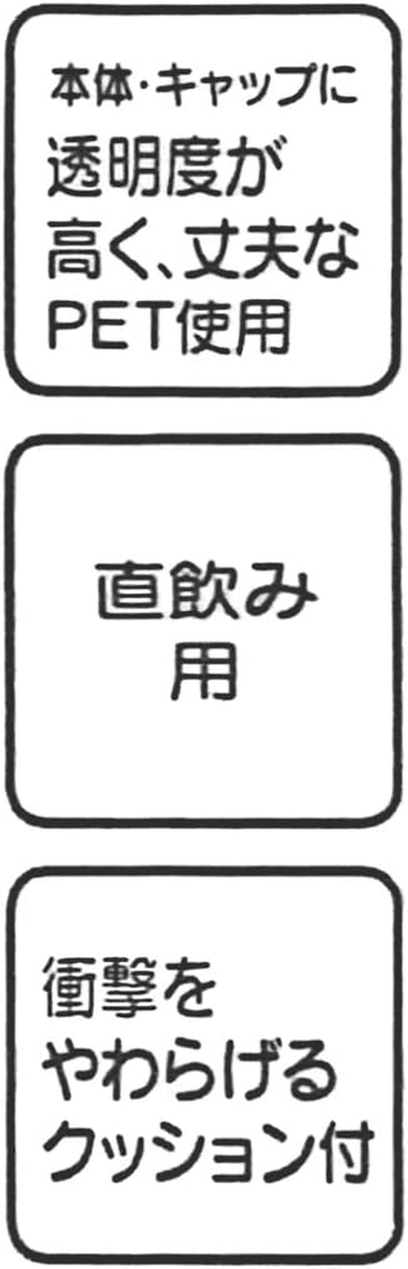 Skater PDDR5 Direct Drinking Water Bottle, Pla One Touch Bottle, 16.9 Fl Oz (480 Ml), Clear, Tomica Boys, image number 2