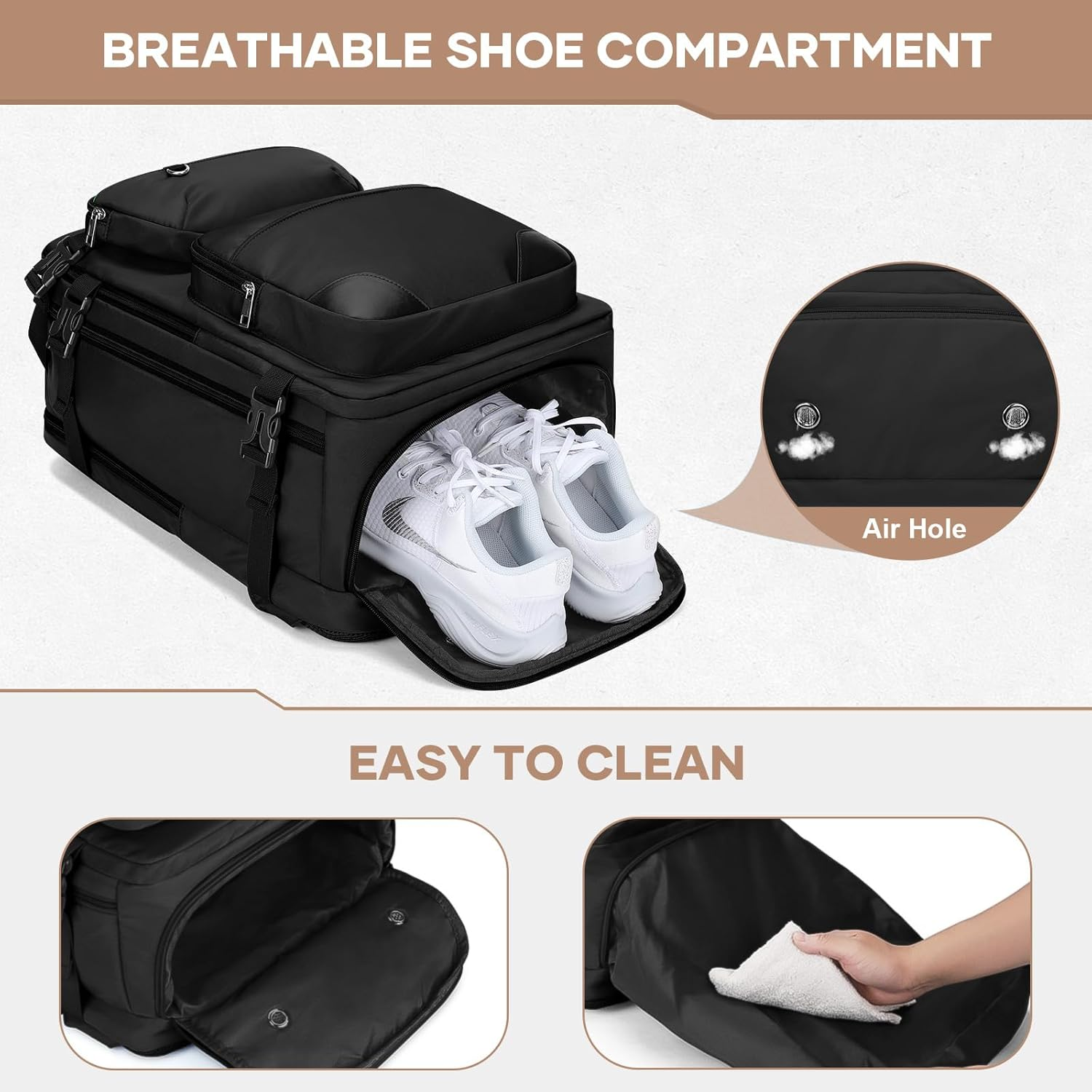 Maelstrom Travel Backpack for Men Women image number 3