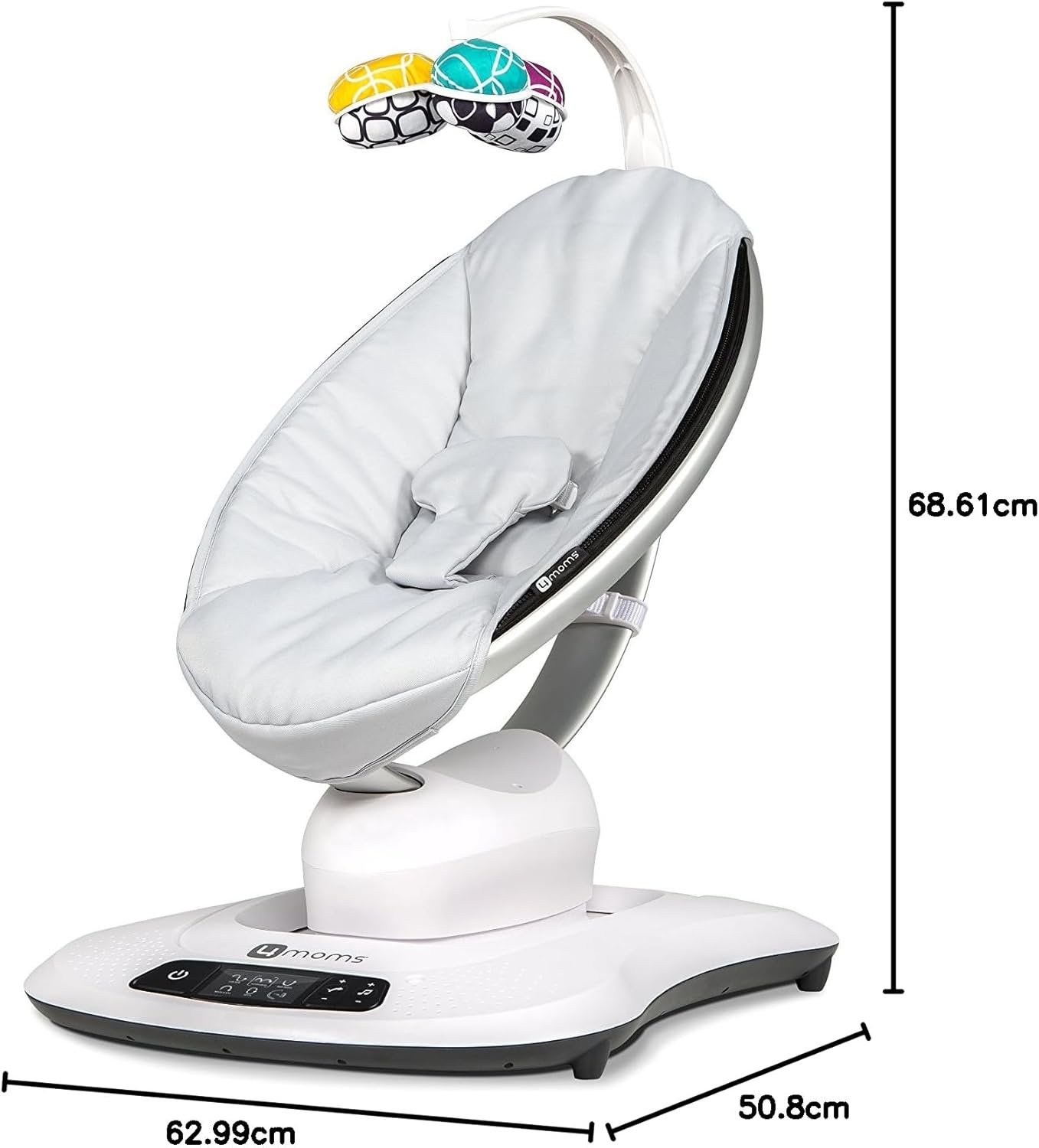 4Moms Mamaroo 4.0 Multi Motion Swing, Classic Grey