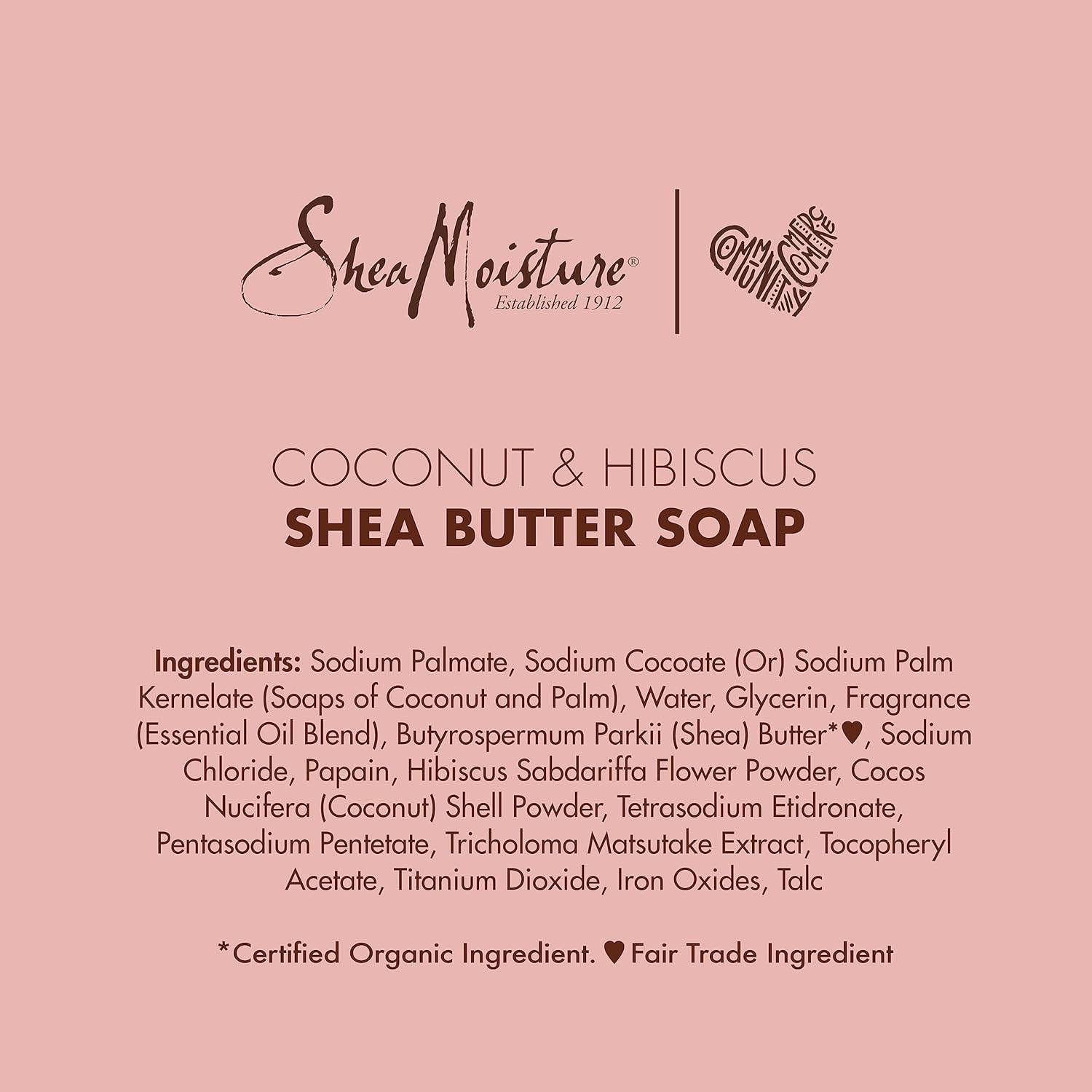 Shea Moisture Coconut & Hibiscus Soap image number 3