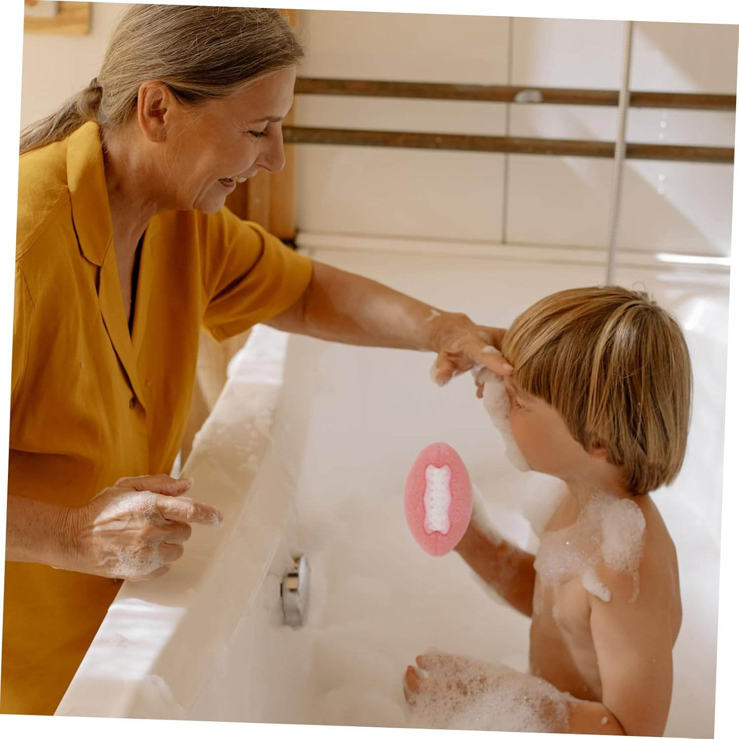 BCOATH 3Pcs Colored Bath Salt Bombs Aroma Bathing Salt with Essential Oils Skin Moisturizing Relaxing Experience for Smooth Glowing Skin for Bathtime Relaxation image number 4